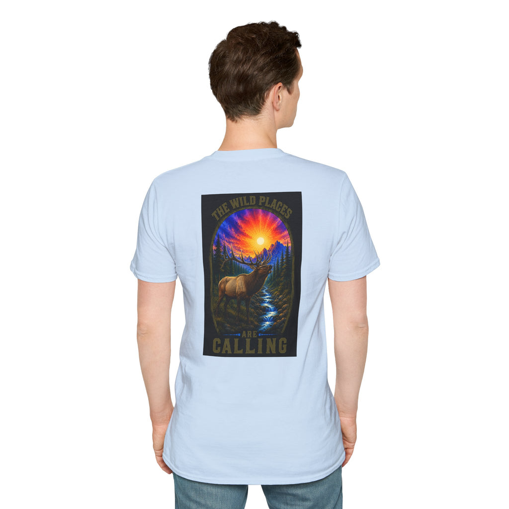 Wild Places Elk - T-Shirt