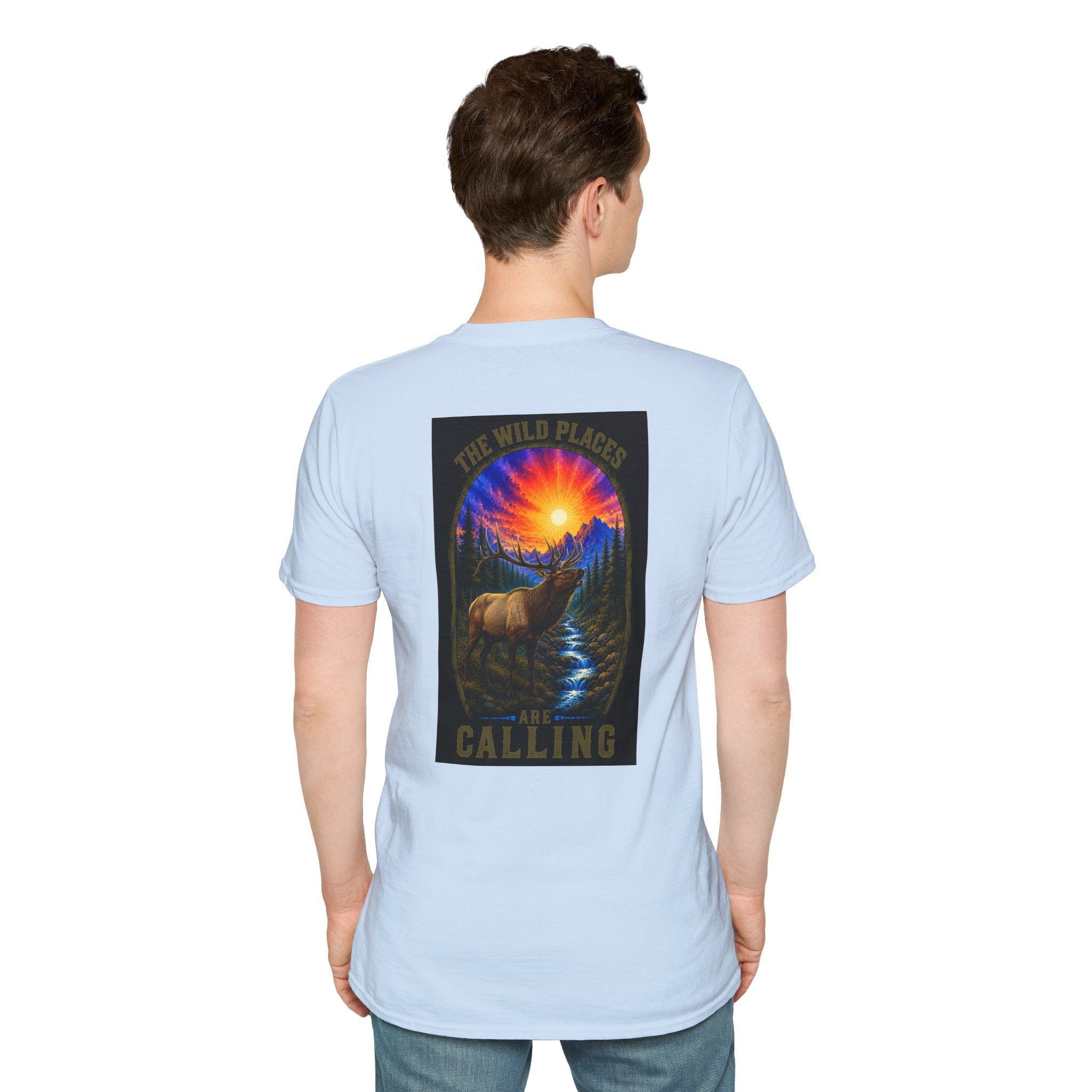 Wild Places Elk - T-Shirt