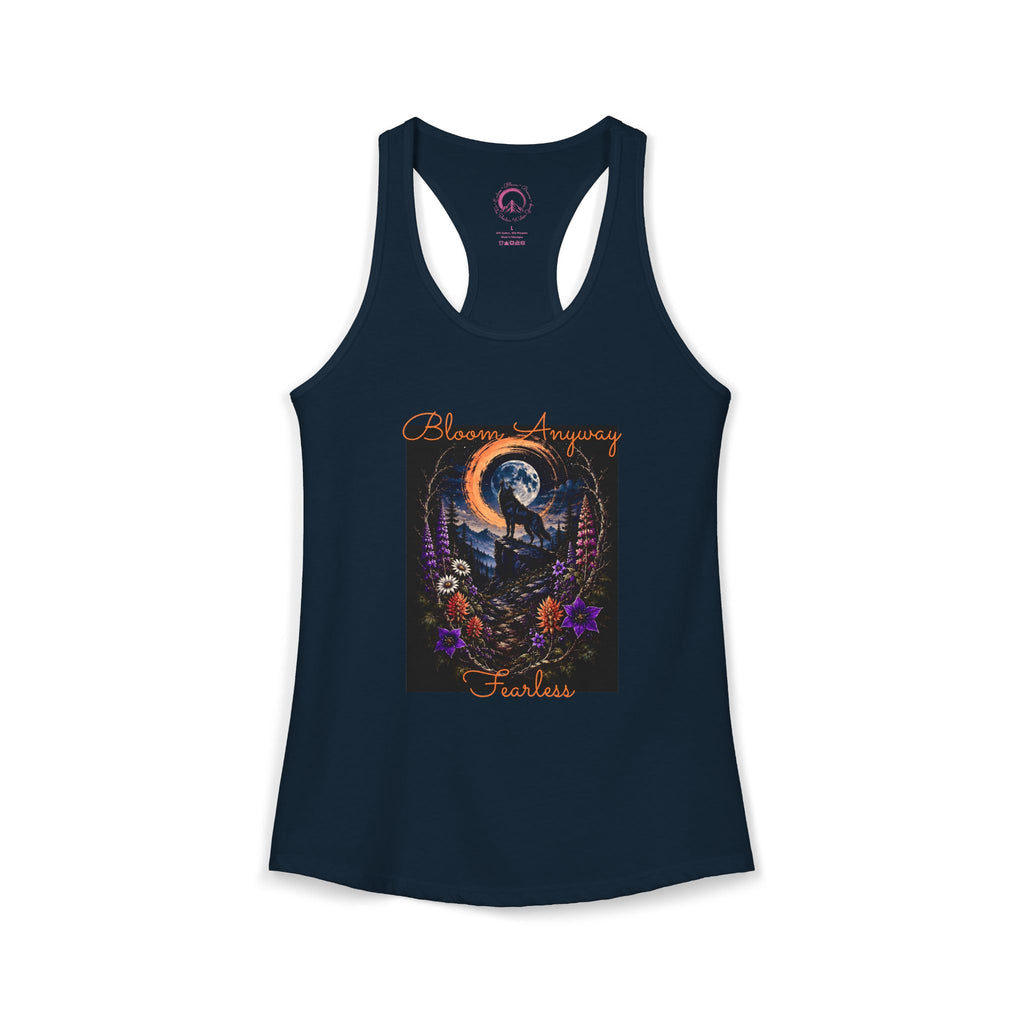 Fearless Racerback Tank | Nightshade | Wild Bloom