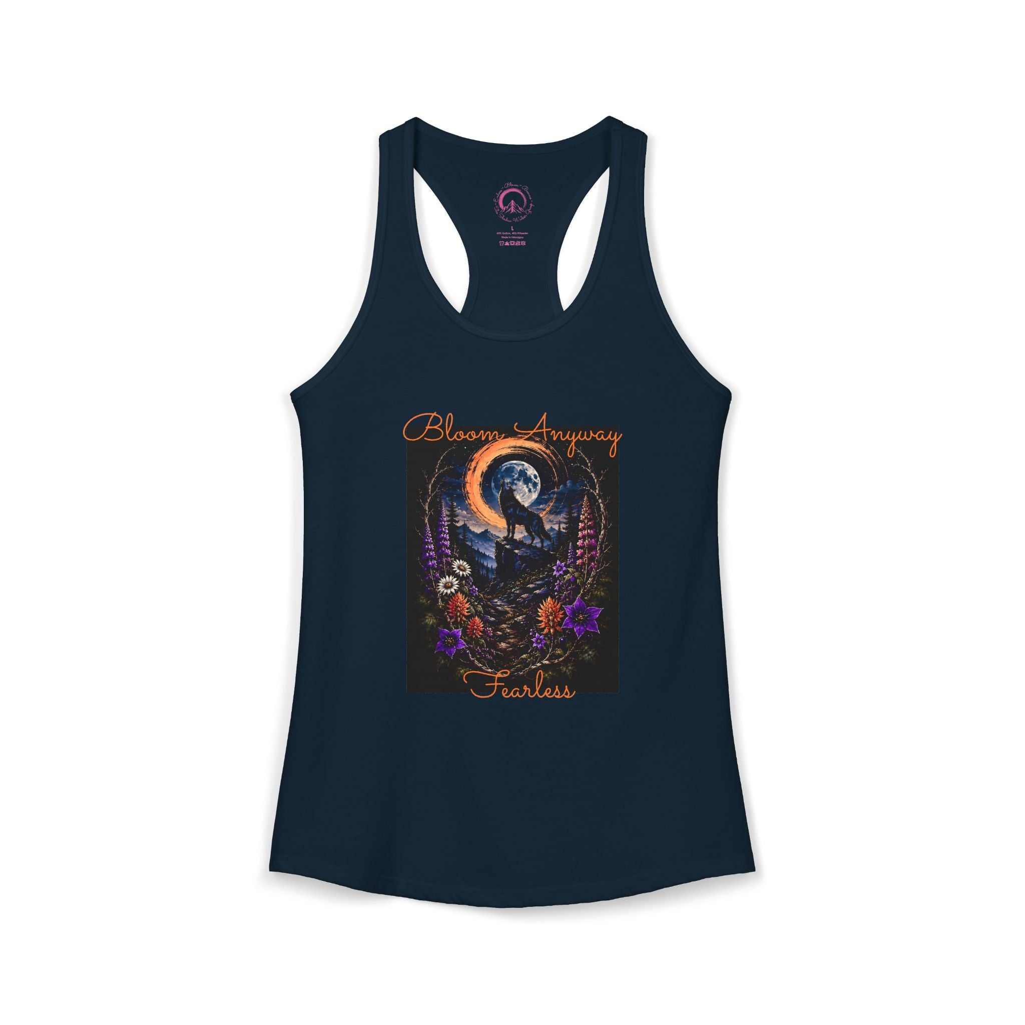 Fearless Racerback Tank | Nightshade | Wild Bloom