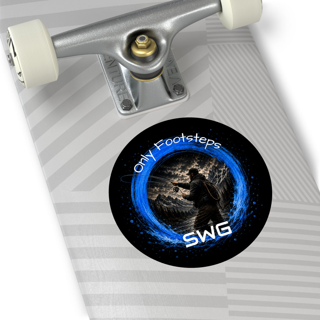 Open Ensō Fly Fishing Sticker | Pescador