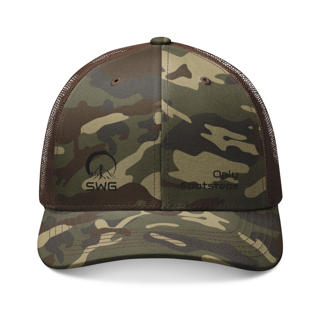 Open Ensō Logo BLK - Camo Hat
