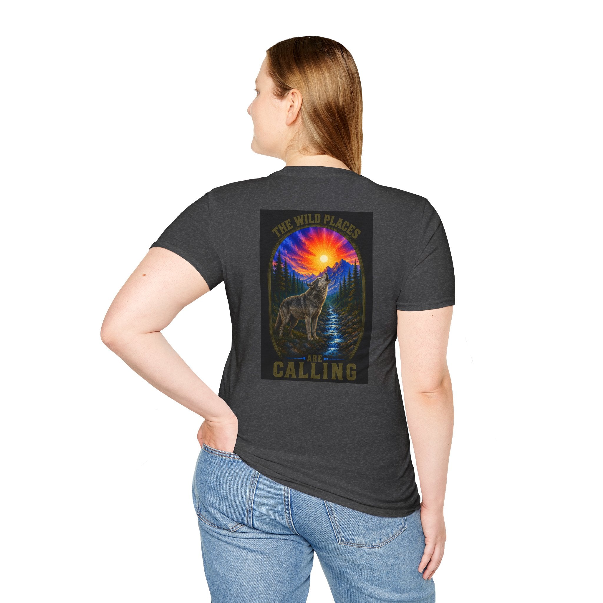 Wild Places Wolf - T-Shirt