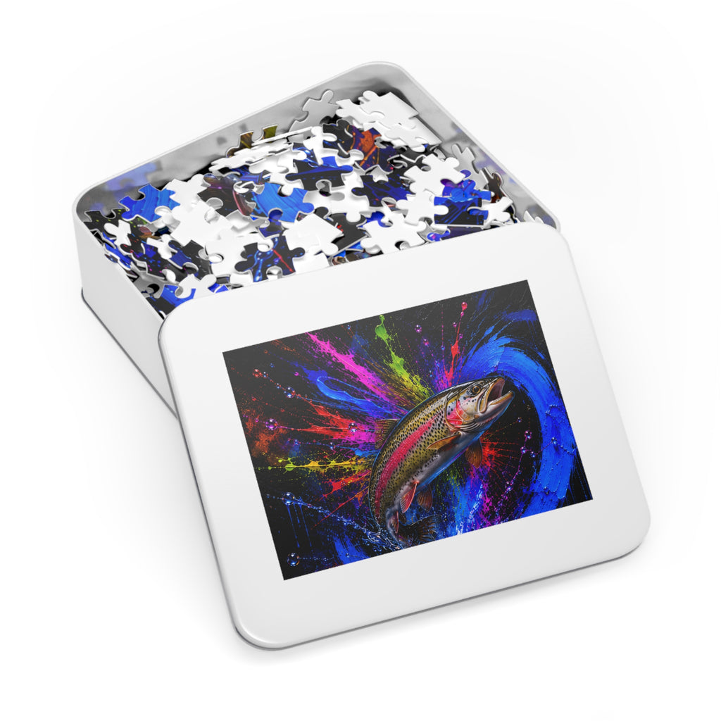Rainbow Trout Jigsaw Puzzle | Trucha — Trout Series | Pescador Collection