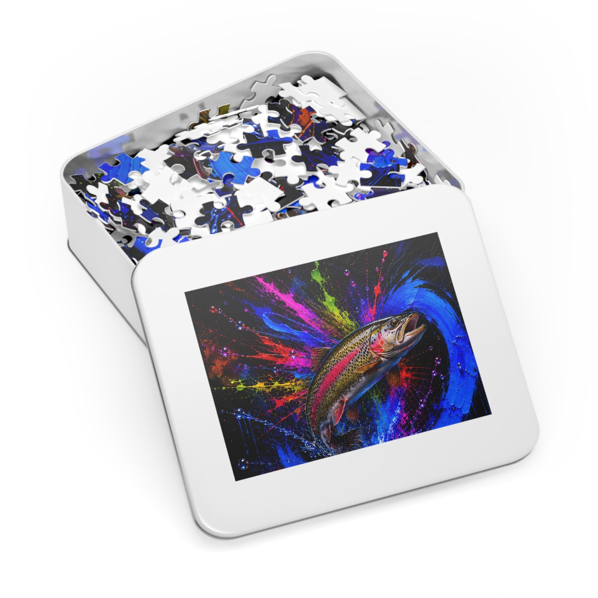 Rainbow Trout Jigsaw Puzzle | Trucha — Trout Series | Pescador Collection