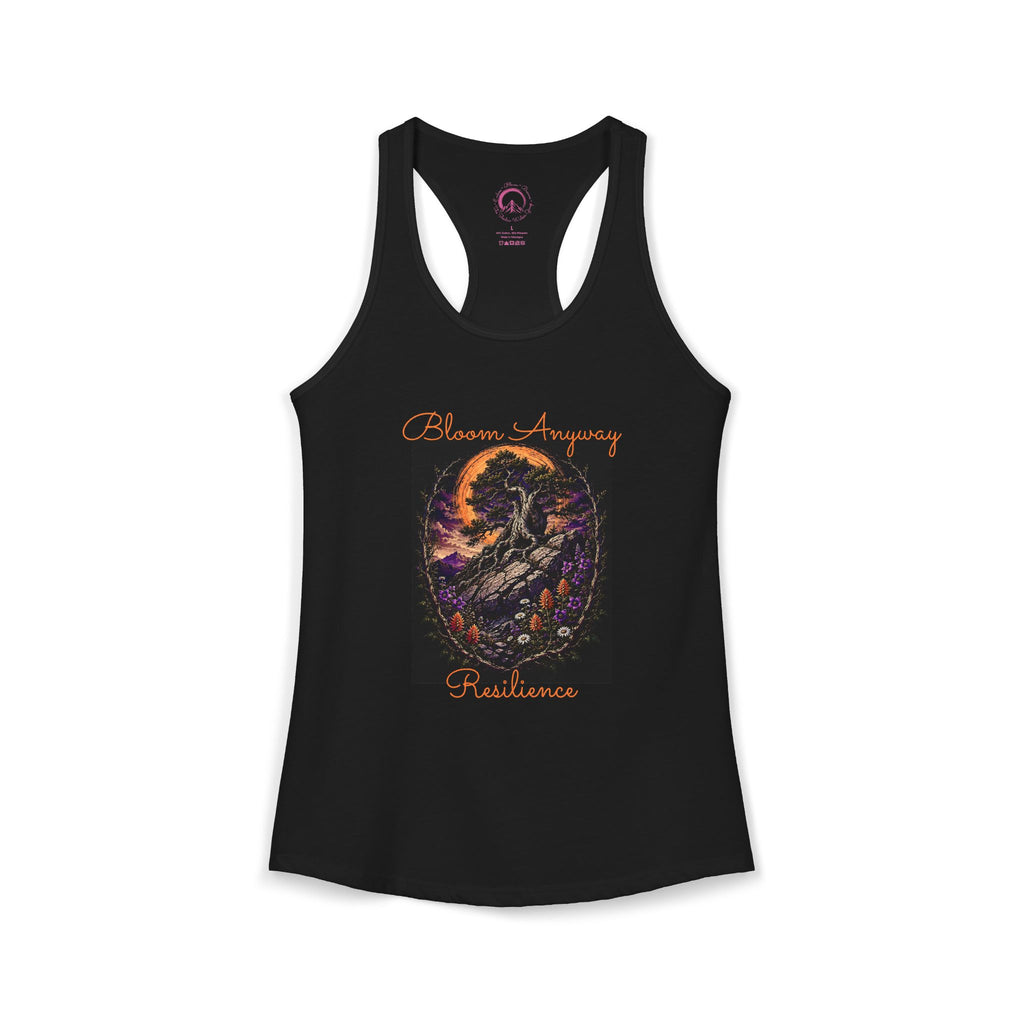 Resilience Racerback Tank | Nightshade | Wild Bloom