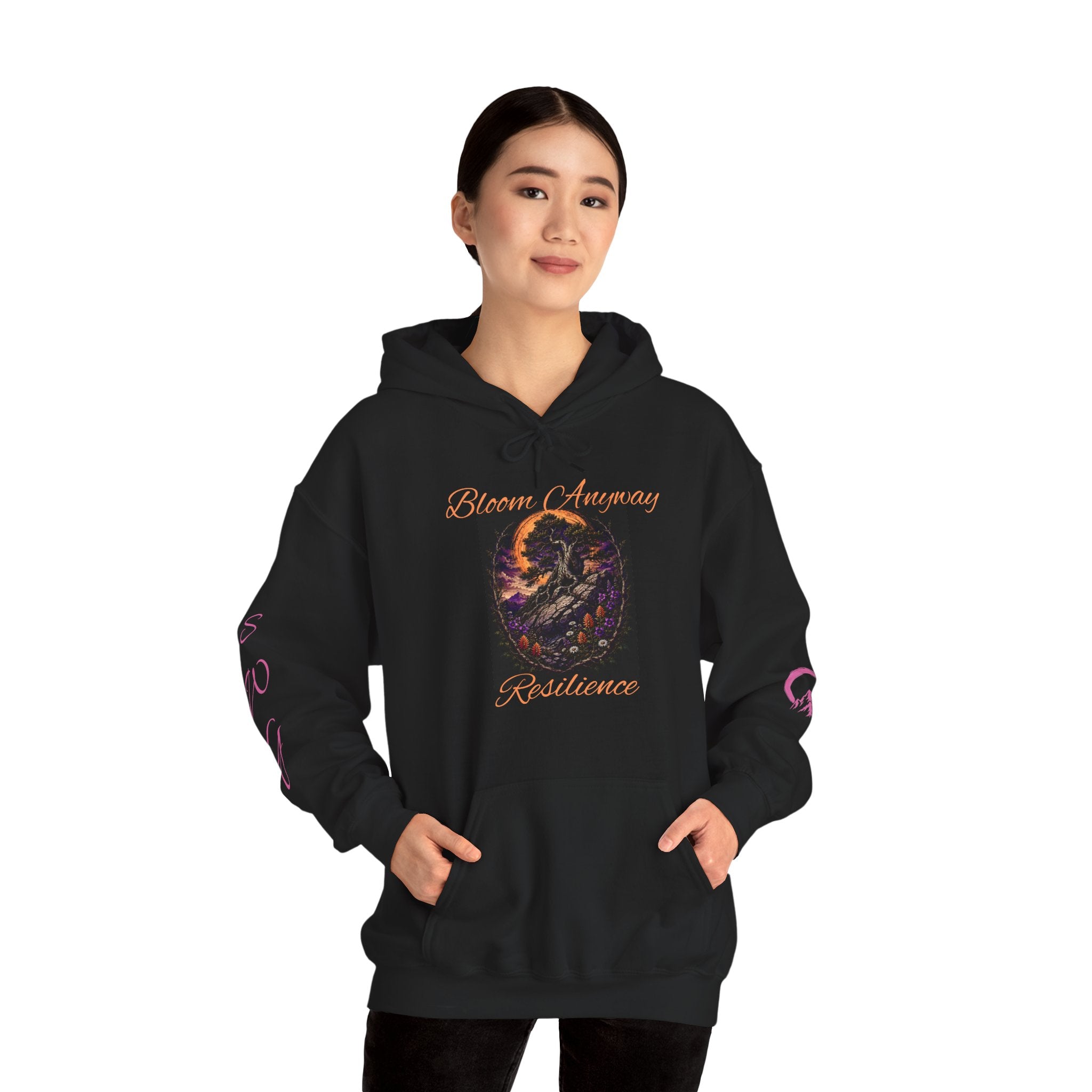 Resilience Hoodie | Nightshade | Wild Bloom