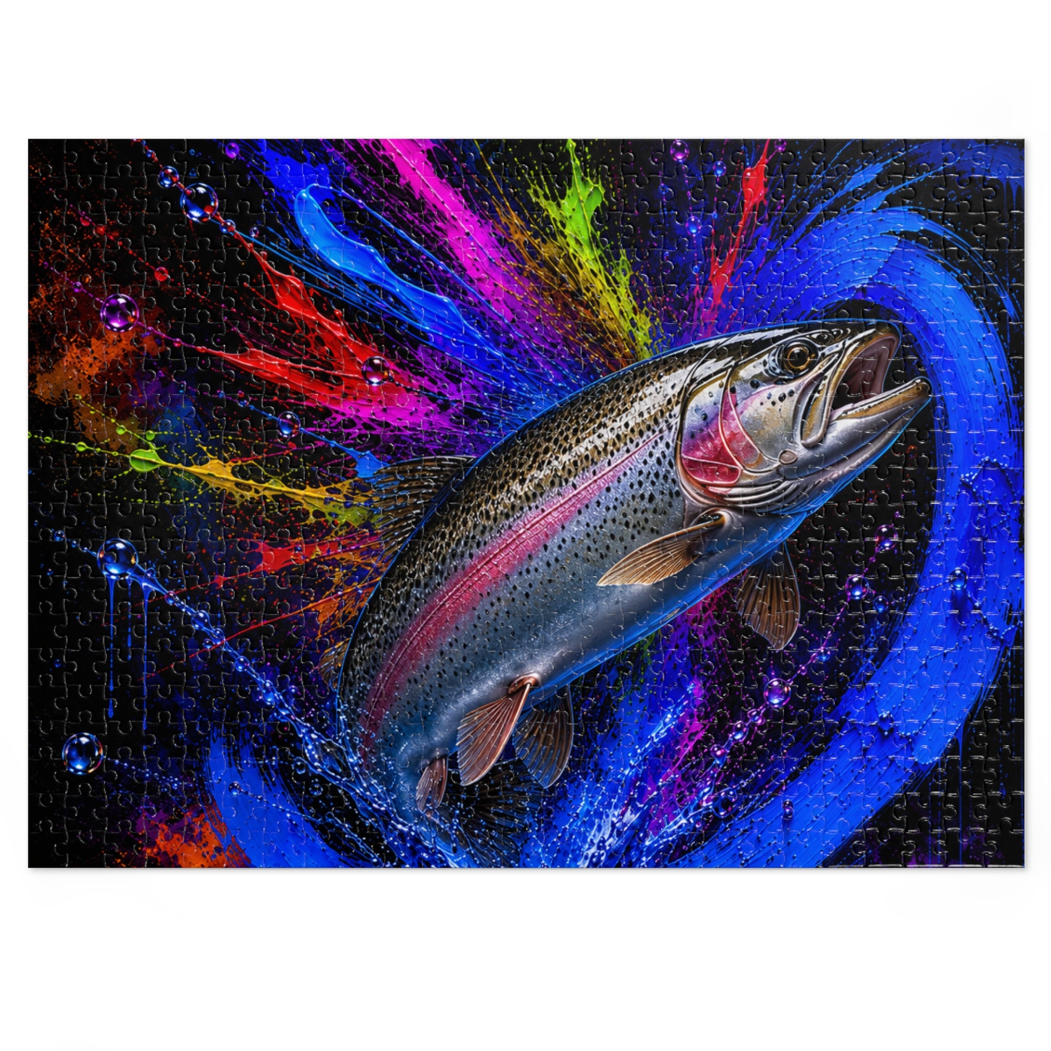 Steelhead Jigsaw Puzzle | Trucha — Trout Series | Pescador Collection
