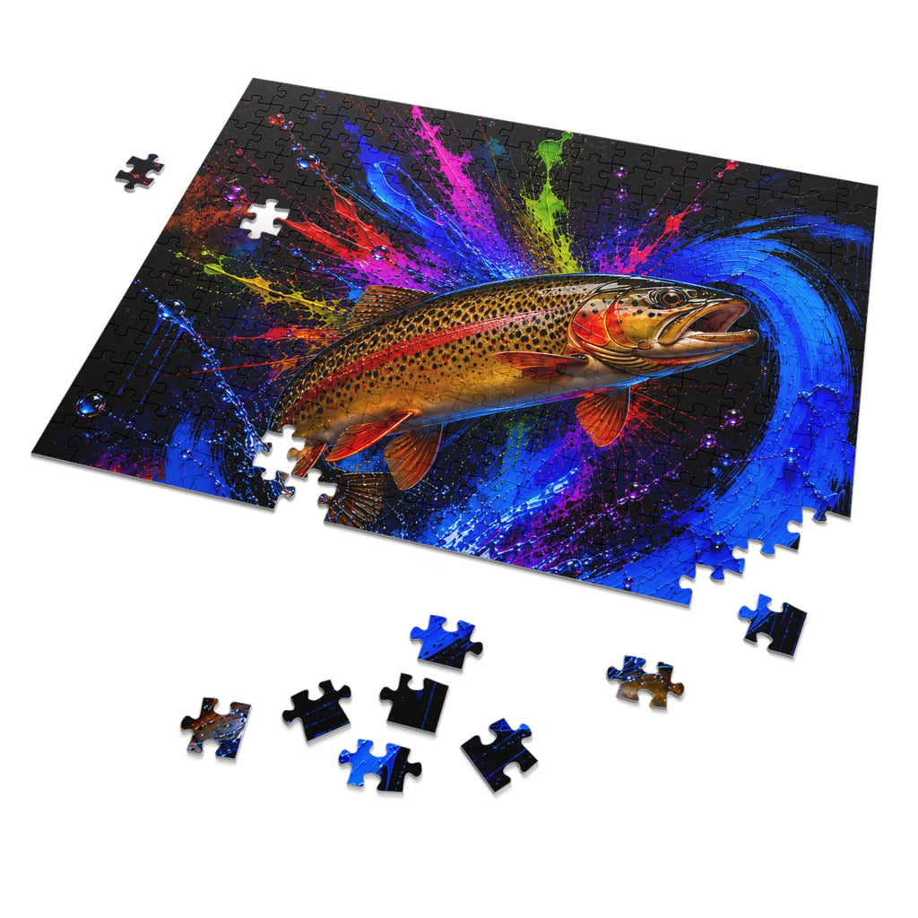 Coastal Cutthroat Trout Jigsaw Puzzle | Trucha — Trout Series | Pescador Collection