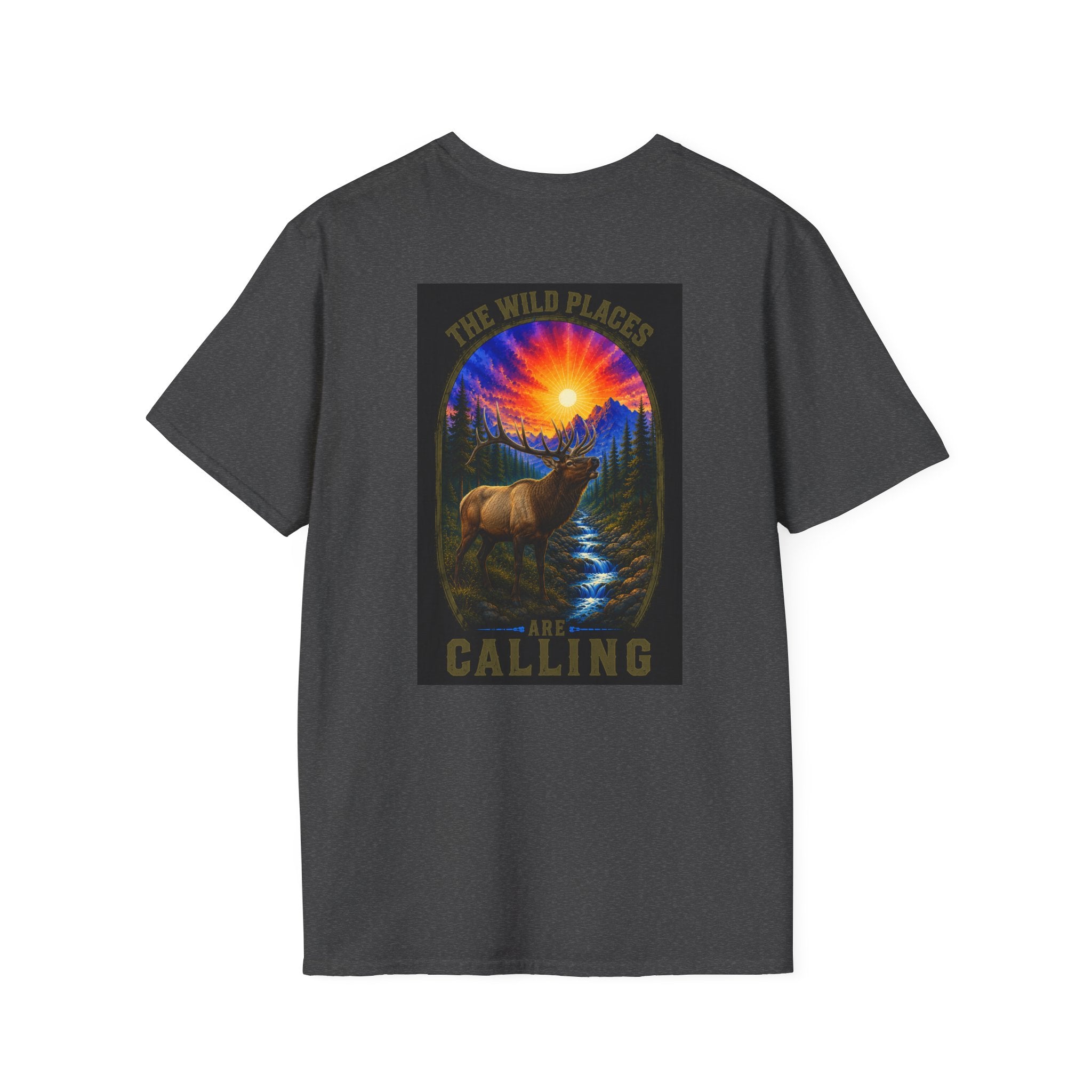 Wild Places Elk - T-Shirt