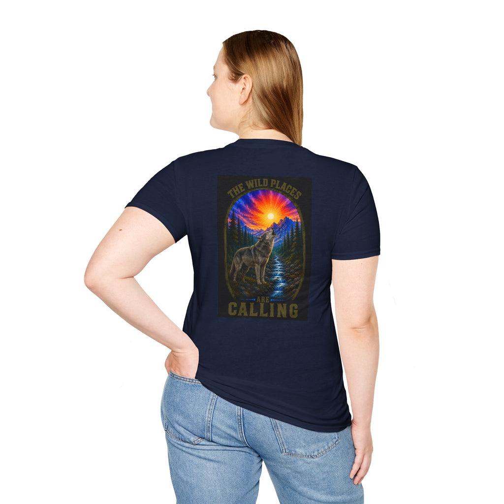 Wild Places Wolf - T-Shirt