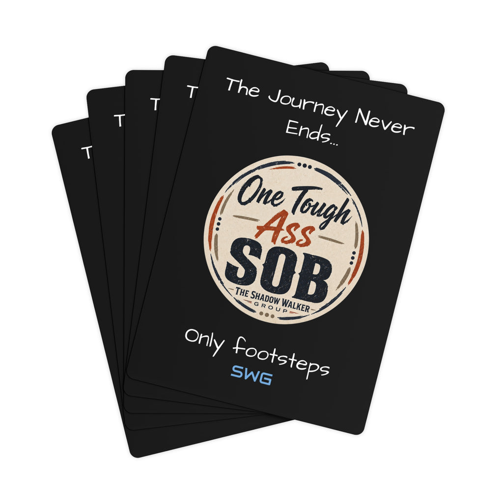 One Tough SOB Poker Cards