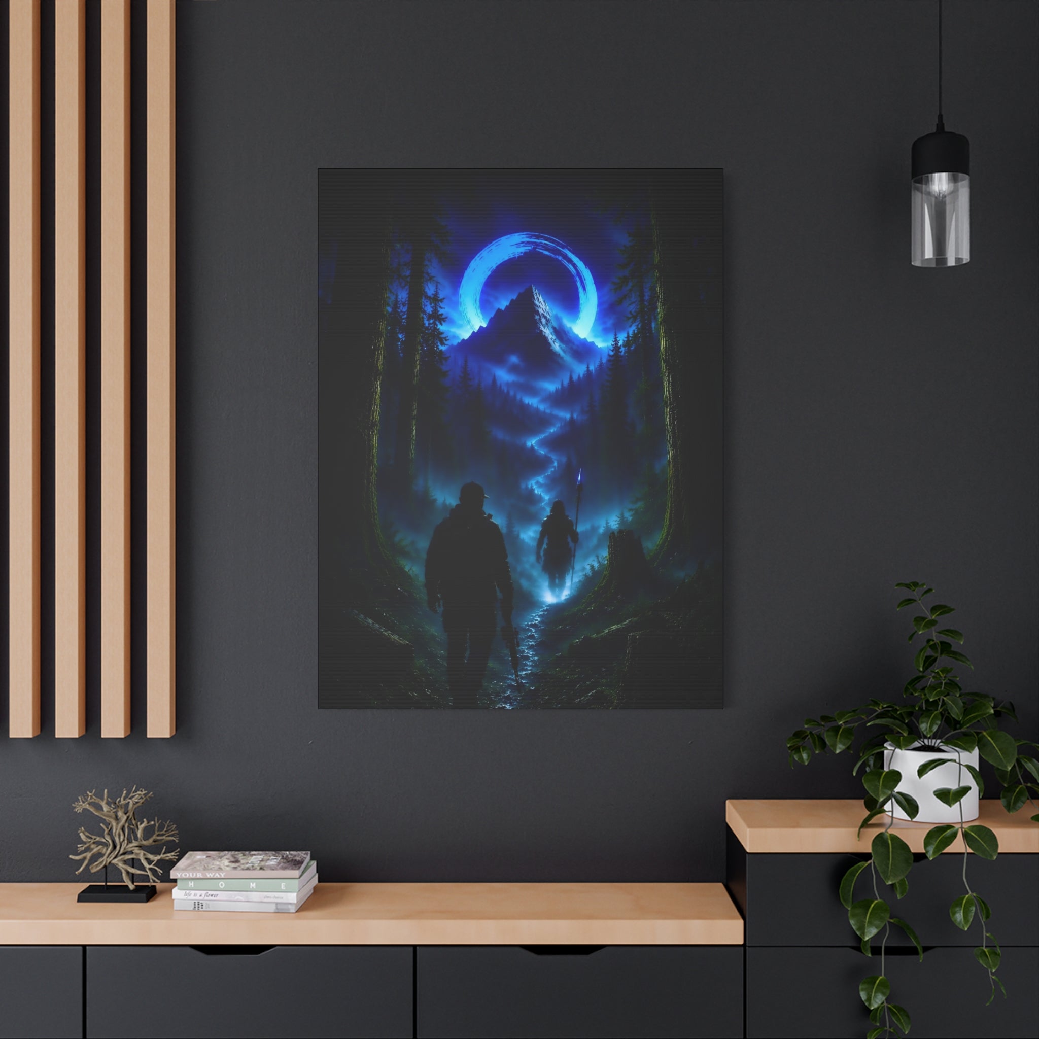 Out of the Darkness Canvas | Into the Light | The Journey