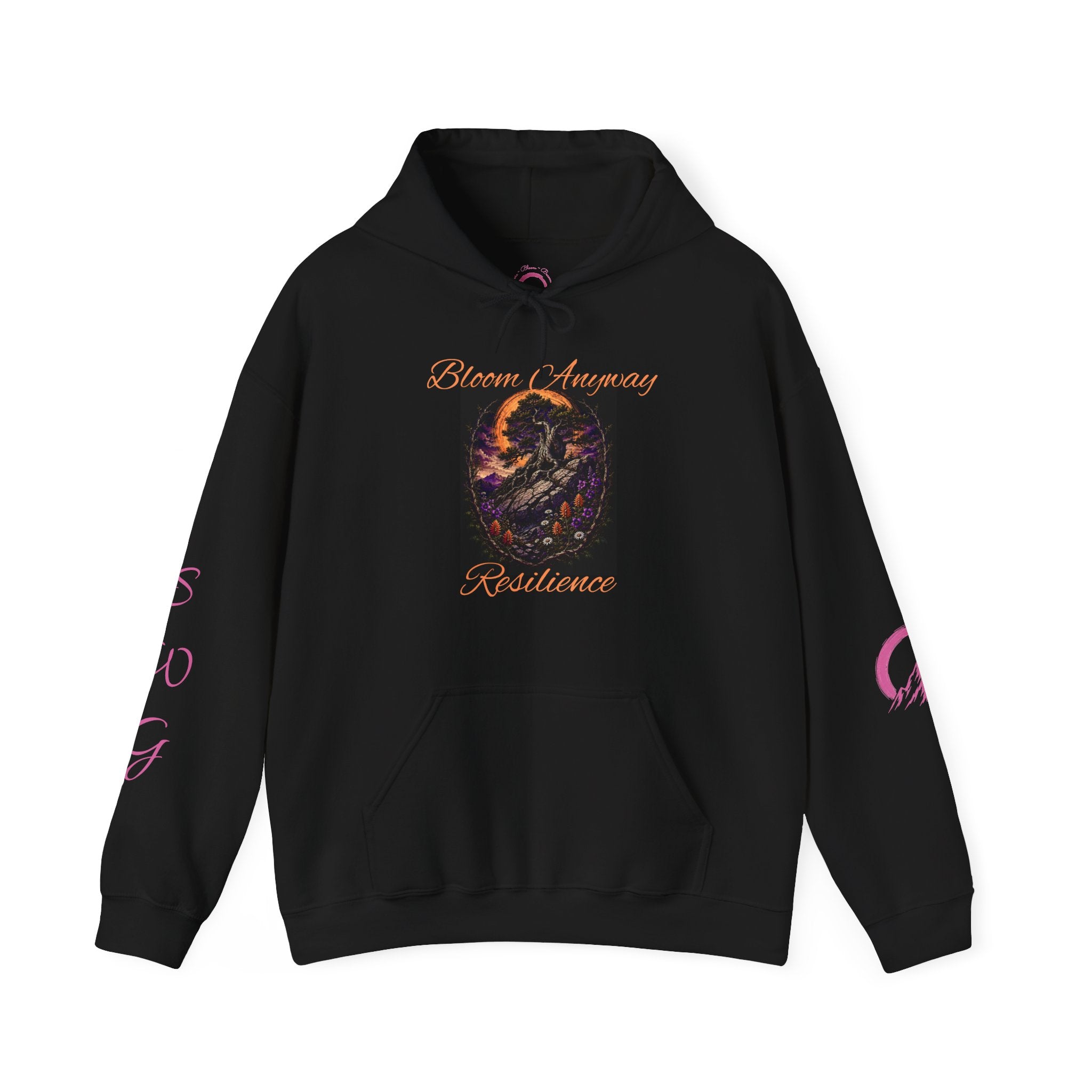 Resilience Hoodie | Nightshade | Wild Bloom
