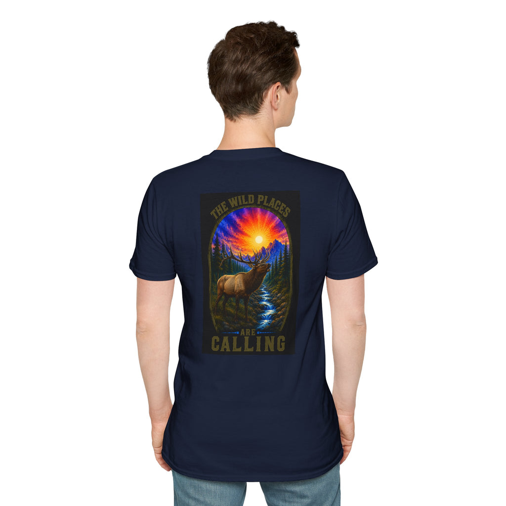 Wild Places Elk - T-Shirt