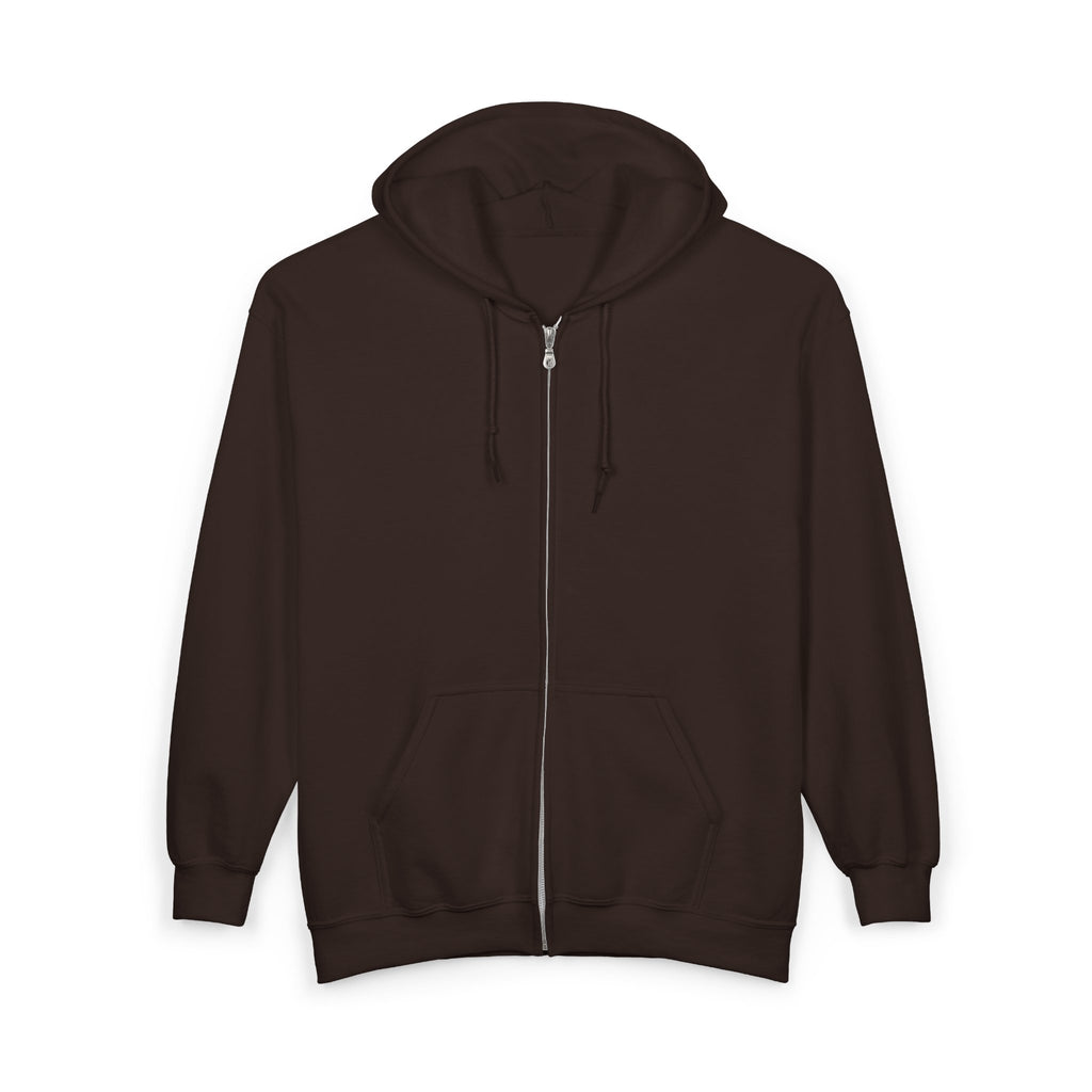 Shadow Walker Rugged Collection | Deer Skull Heavy Blend™ Full Zip Hooded Sweatshirt