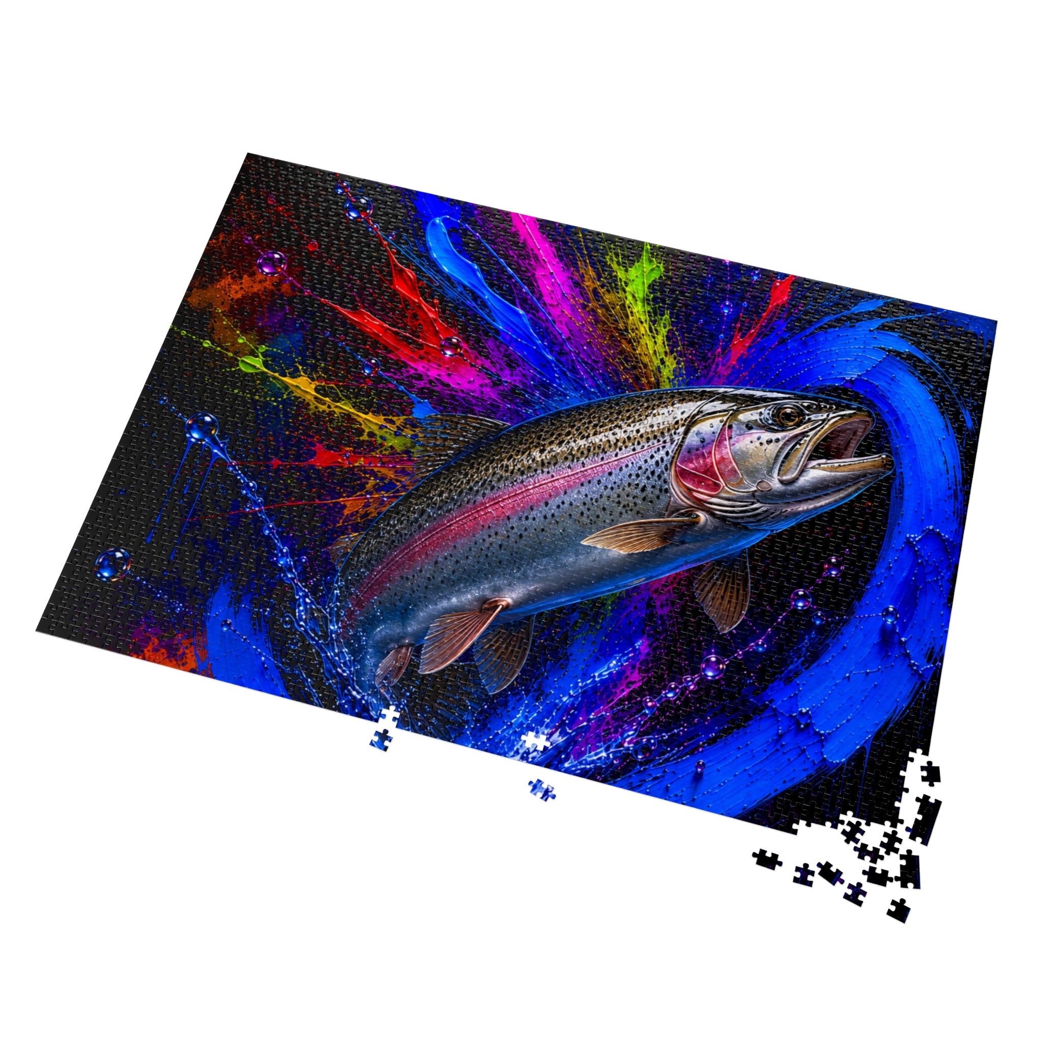 Steelhead Jigsaw Puzzle | Trucha — Trout Series | Pescador Collection