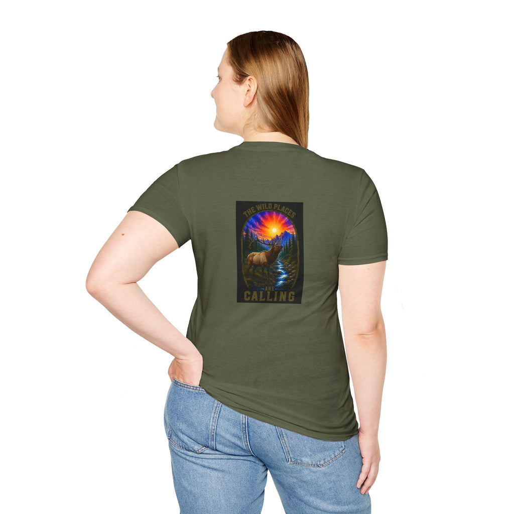 Wild Places Elk - T-Shirt