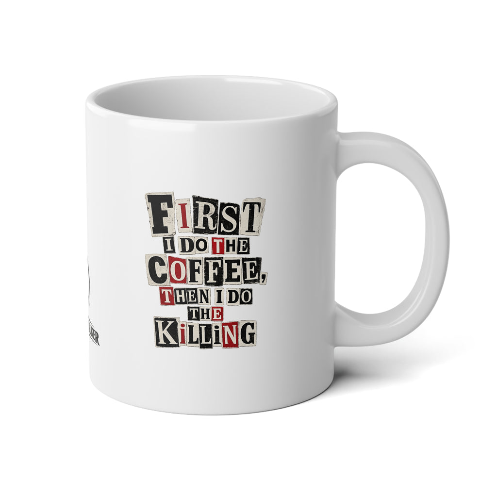 Coffee First Mug - White