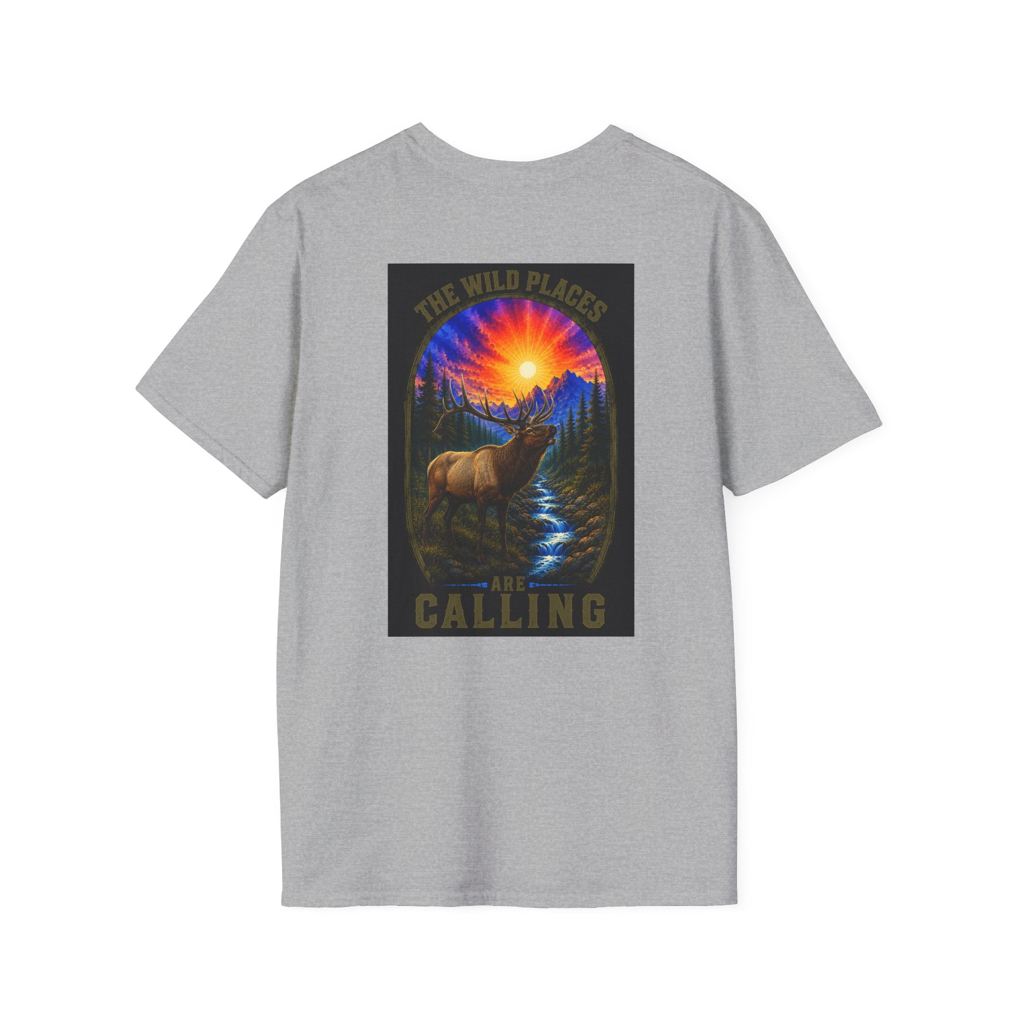 Wild Places Elk - T-Shirt