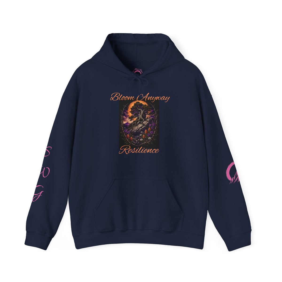 Resilience Hoodie | Nightshade | Wild Bloom