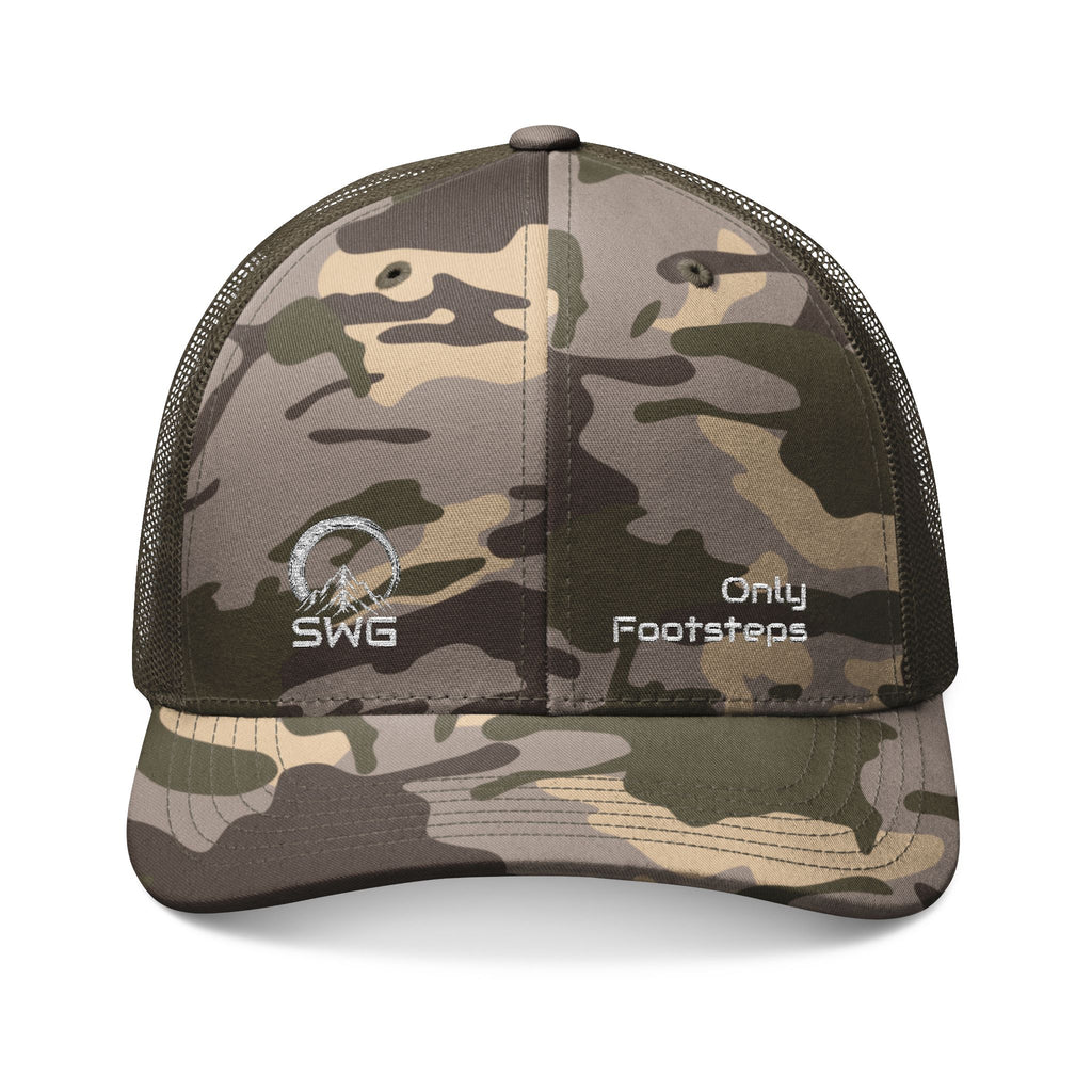 Open Ensō Logo WHT - Camo Hat