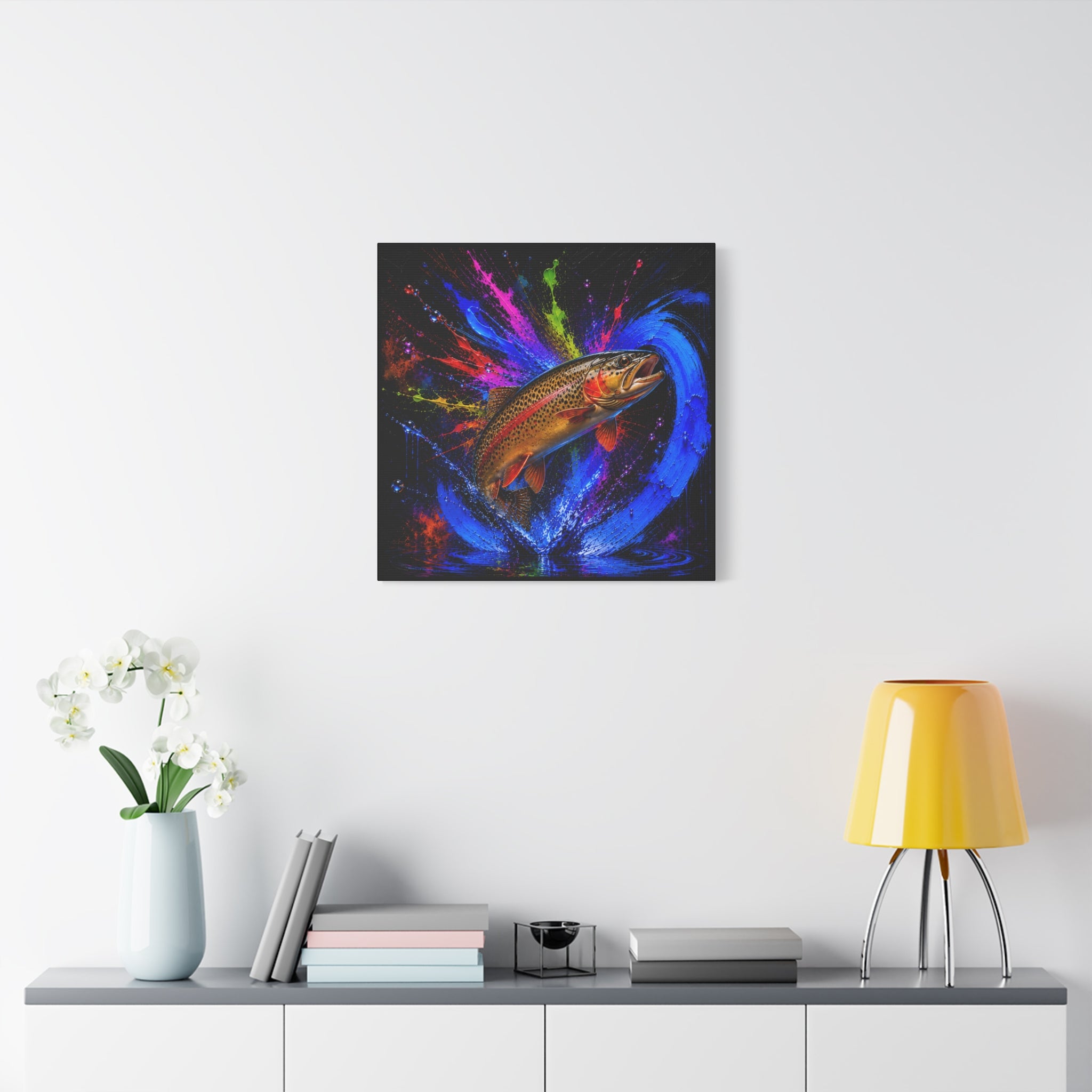 Coastal Cutthroat Trout Canvas | Trucha — Trout | Pescador