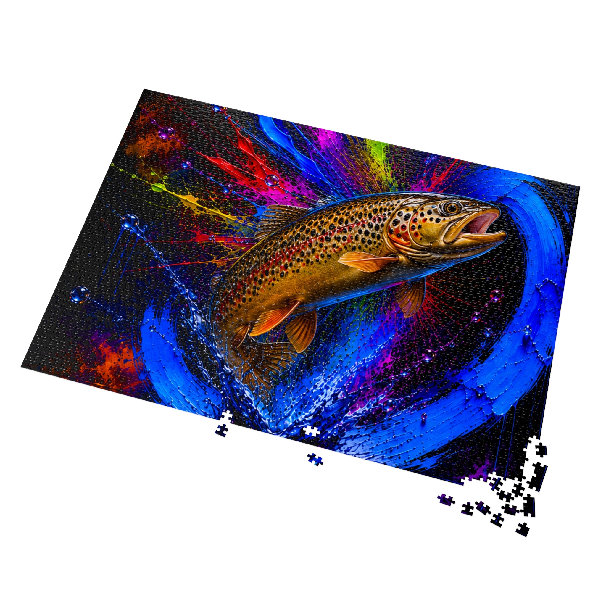 Brown Trout Jigsaw Puzzle | Trucha — Trout Series | Pescador Collection