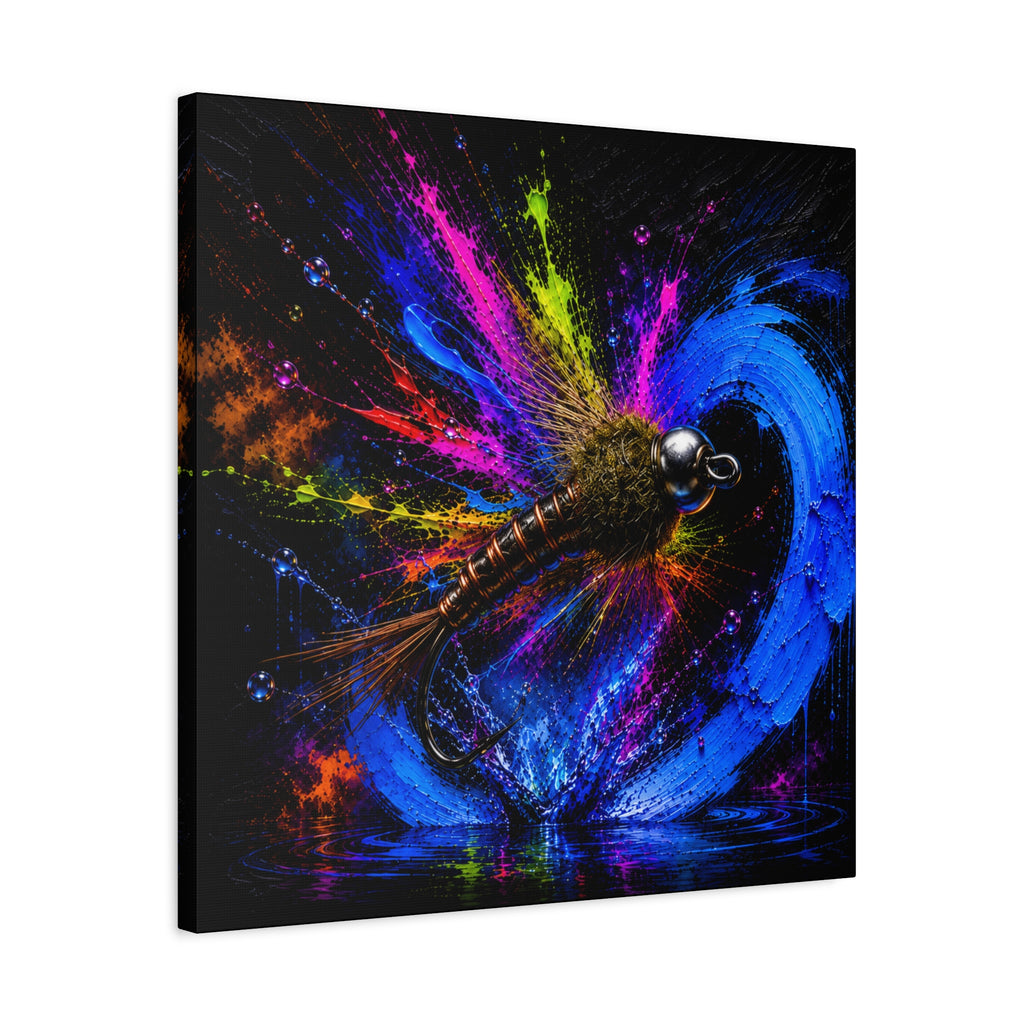 Pheasant Tail Canvas | Ninfa — Nymph | Pescador