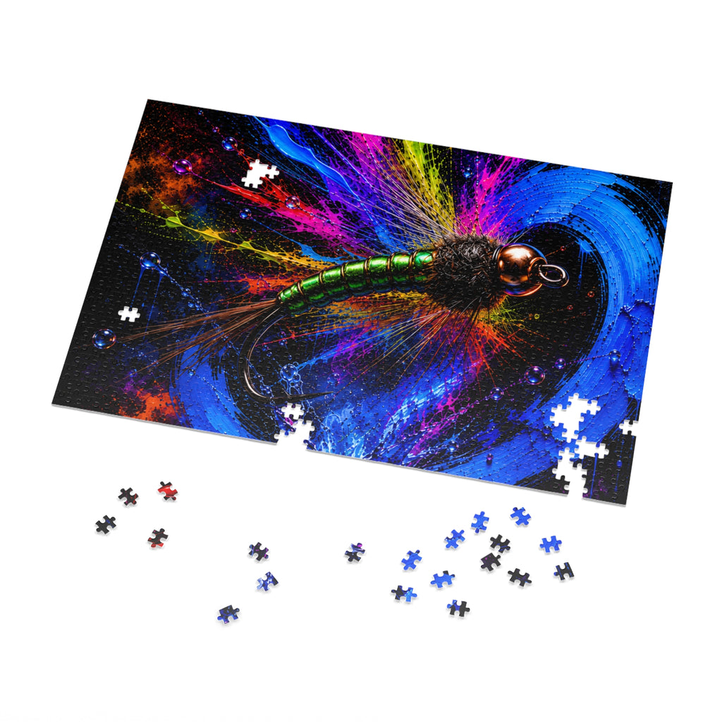 Copper John - Green Jigsaw Puzzle | Ninfa — Nymph | Pescador Collection