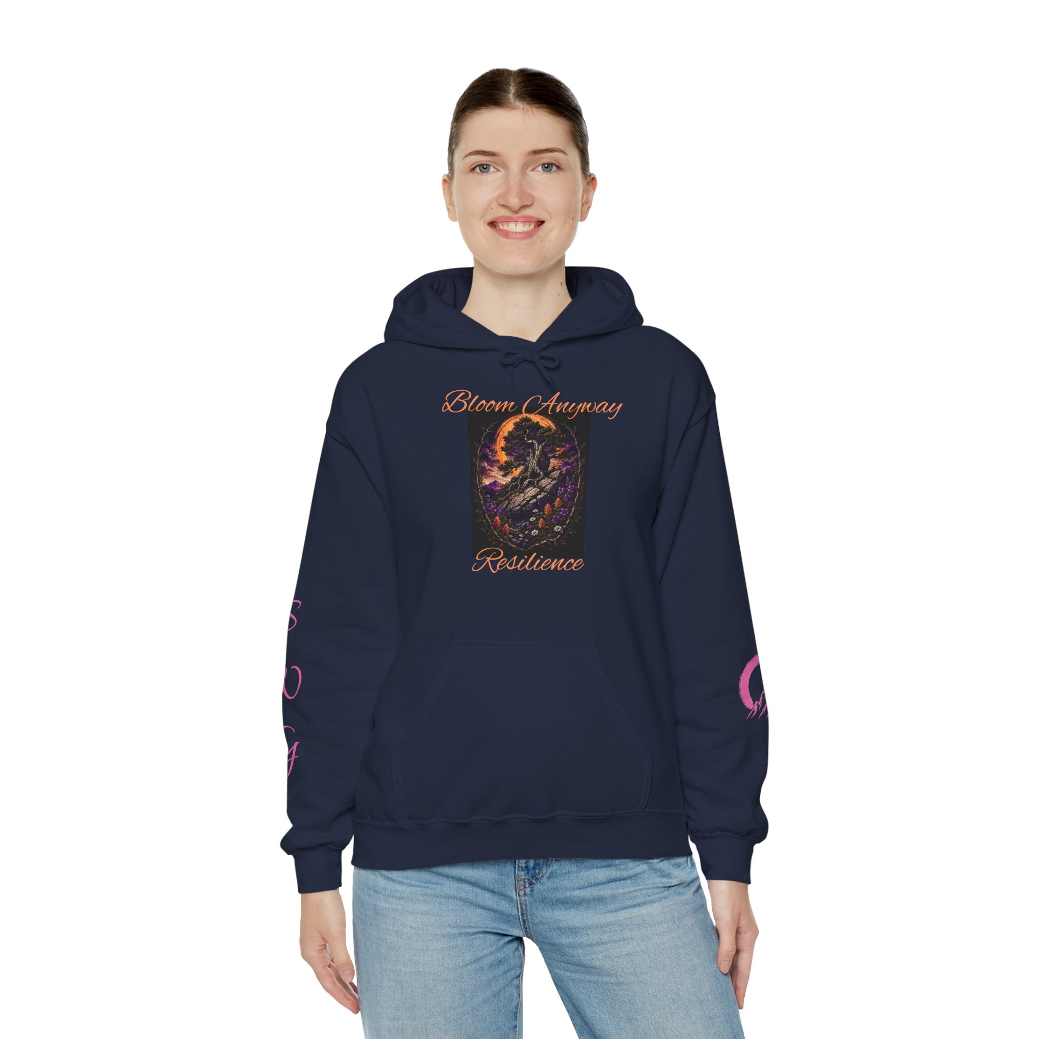Resilience Hoodie | Nightshade | Wild Bloom