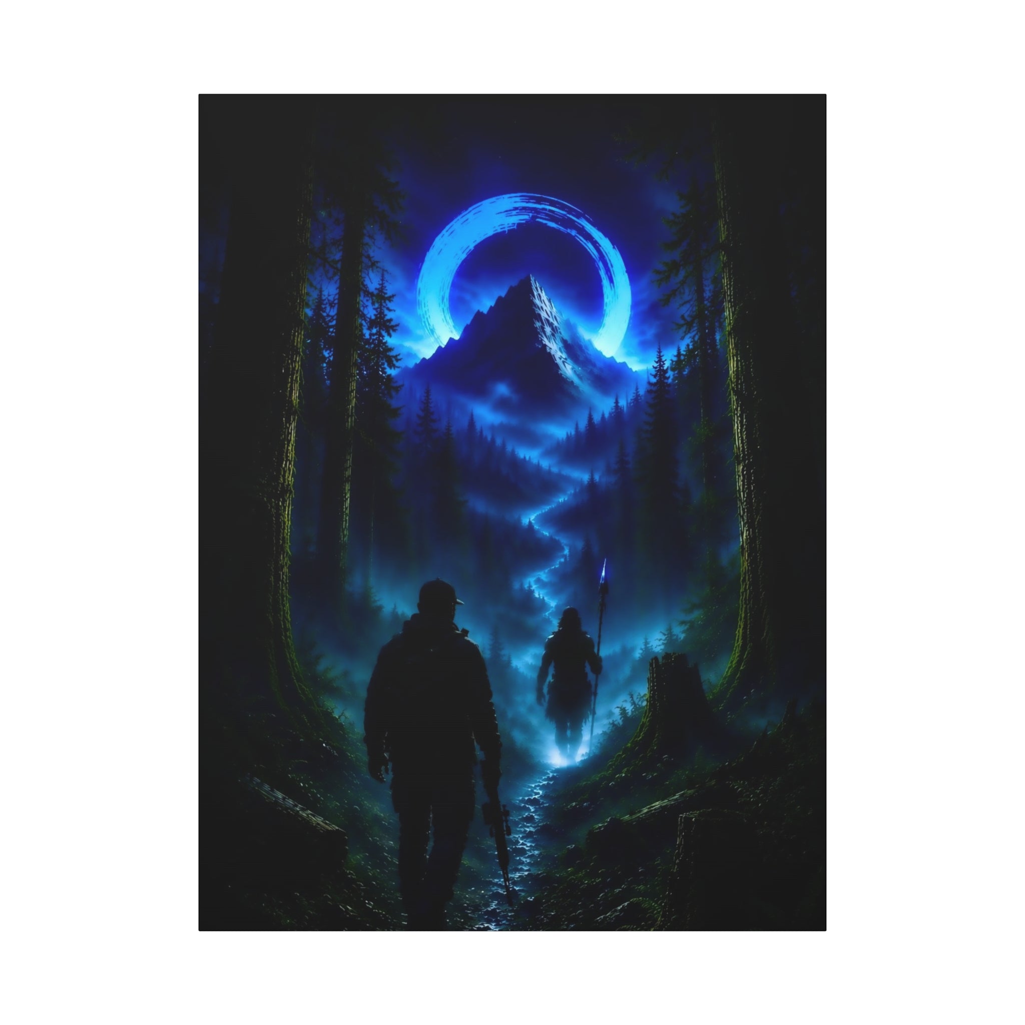 Out of the Darkness Canvas | Into the Light | The Journey