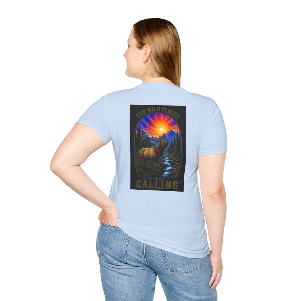 Wild Places Elk - T-Shirt