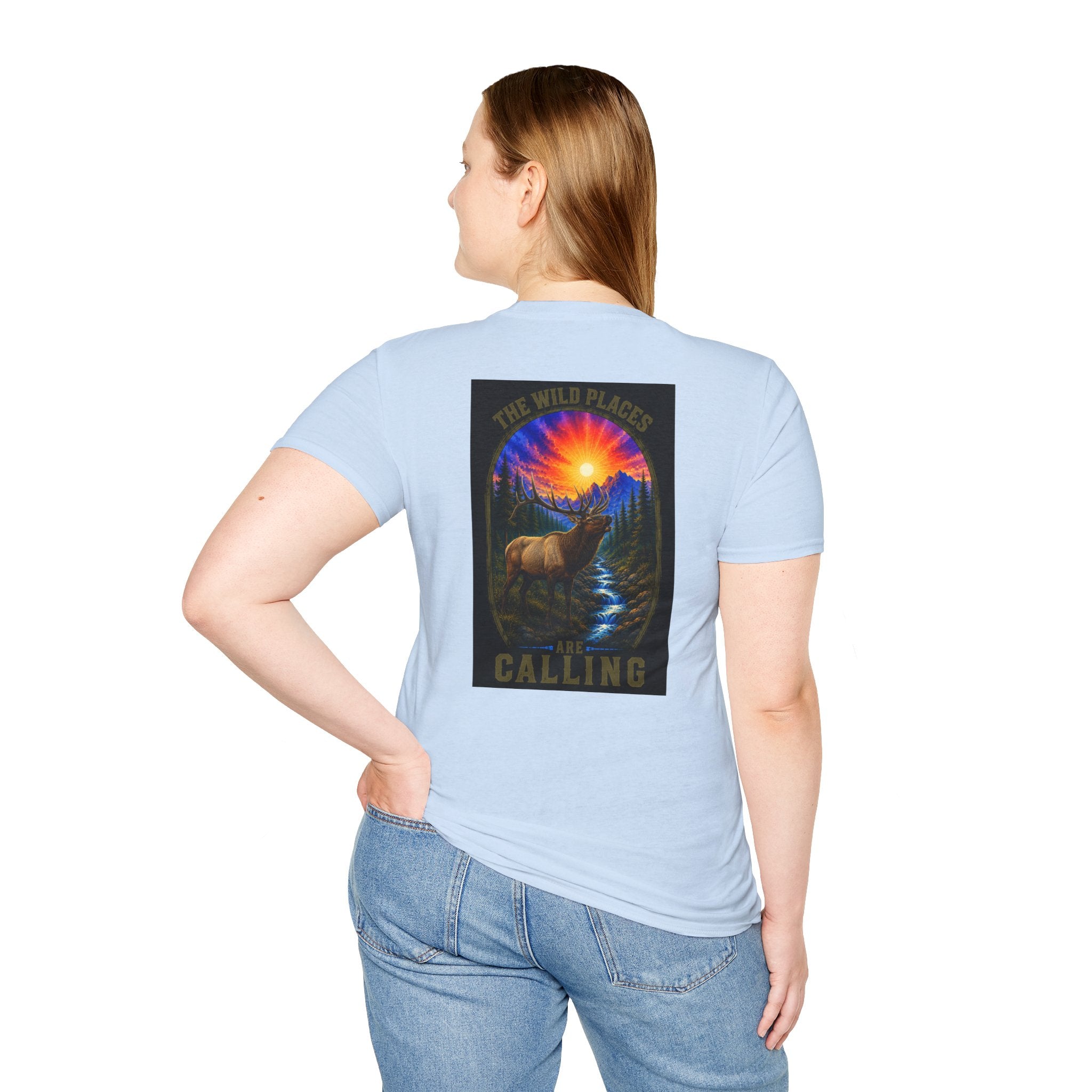Wild Places Elk - T-Shirt