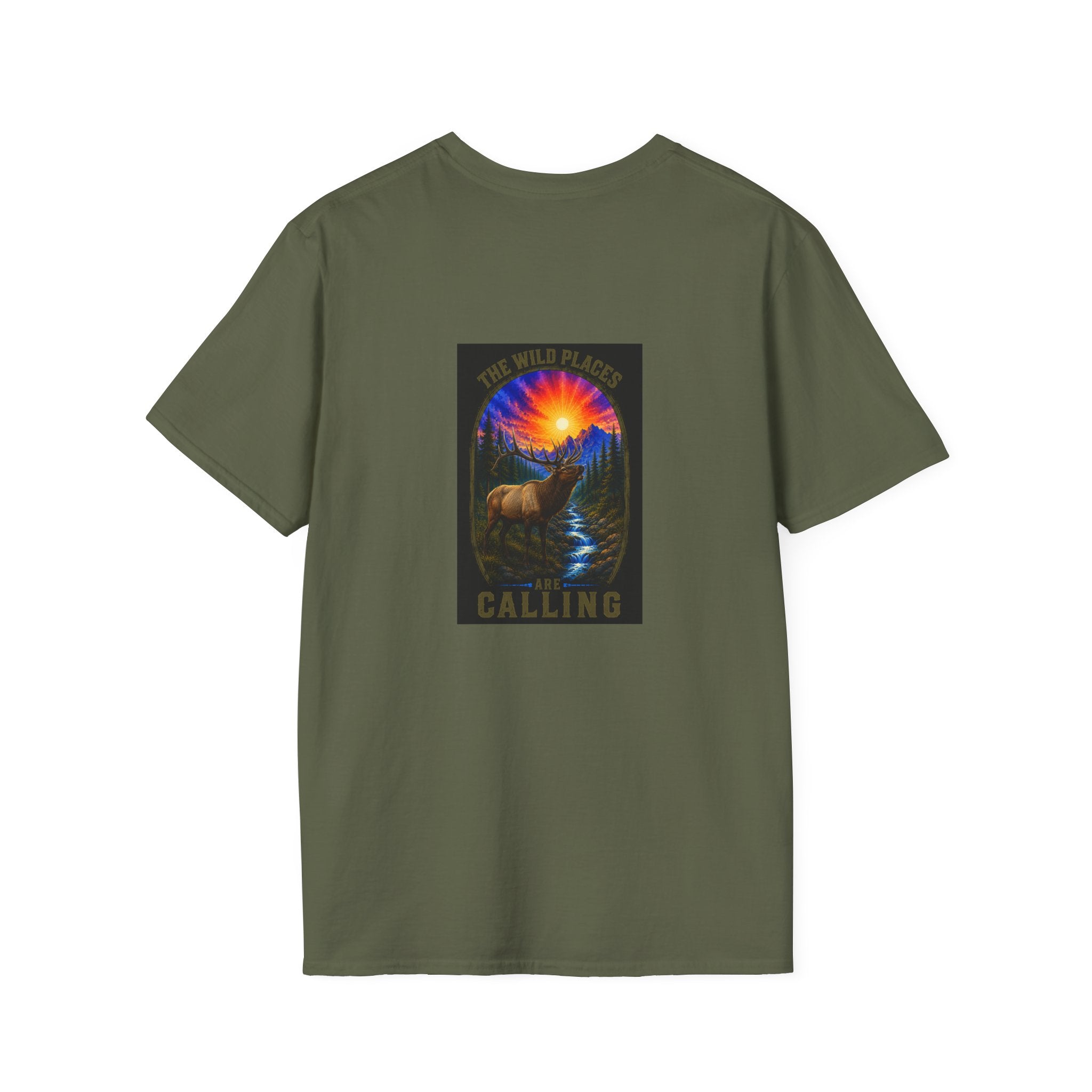 Wild Places Elk - T-Shirt