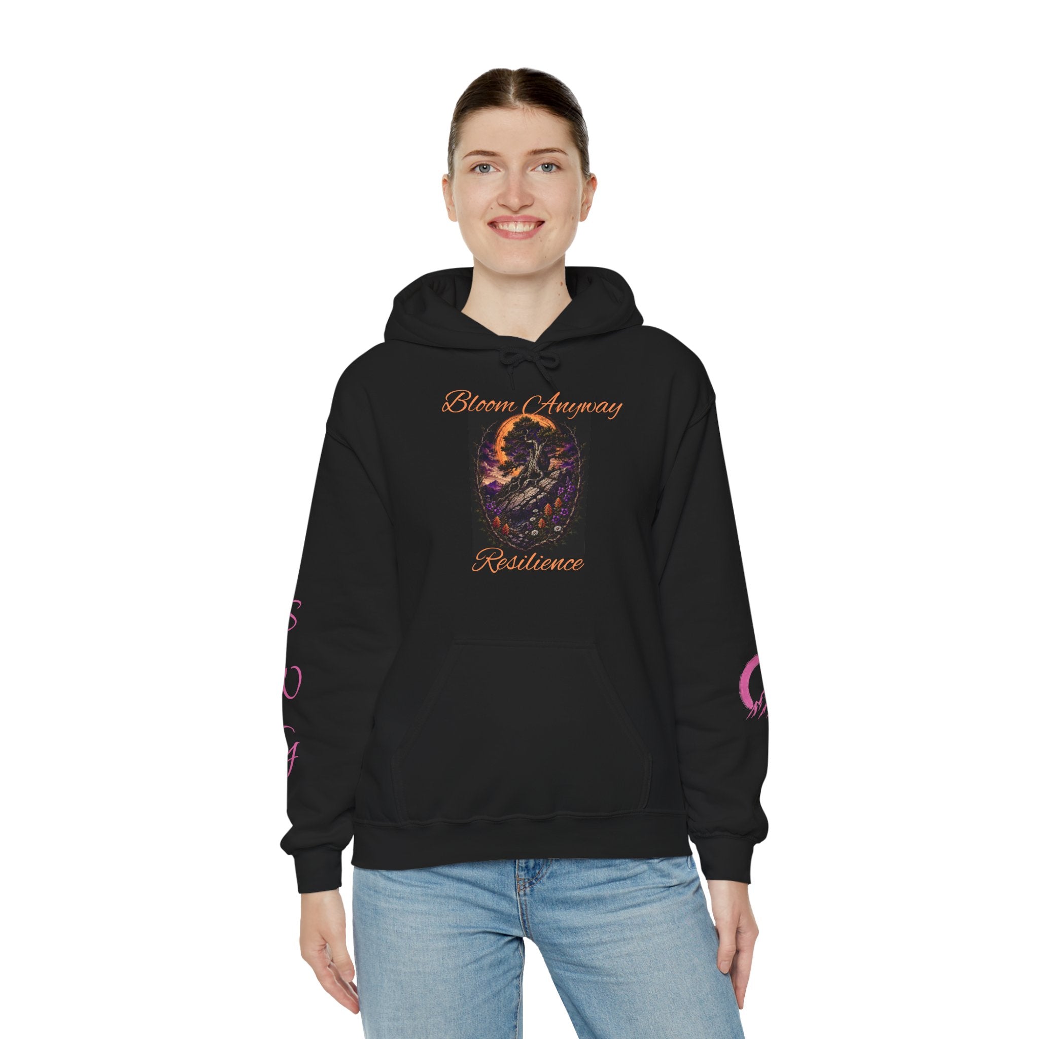 Resilience Hoodie | Nightshade | Wild Bloom
