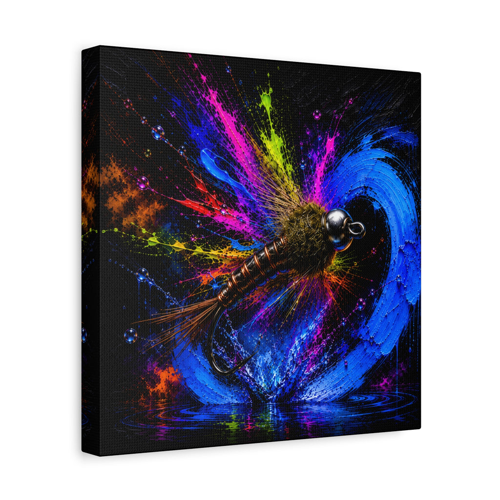 Pheasant Tail Canvas | Ninfa — Nymph | Pescador