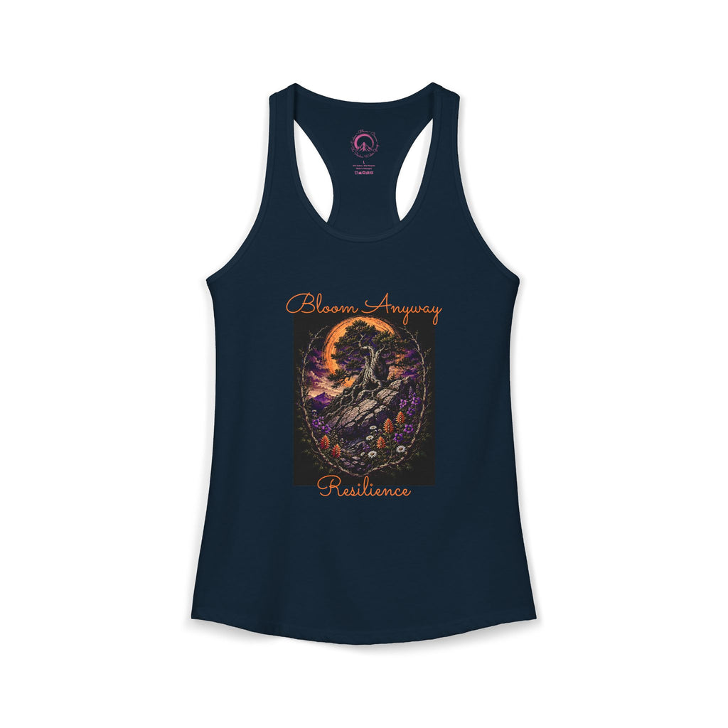 Resilience Racerback Tank | Nightshade | Wild Bloom