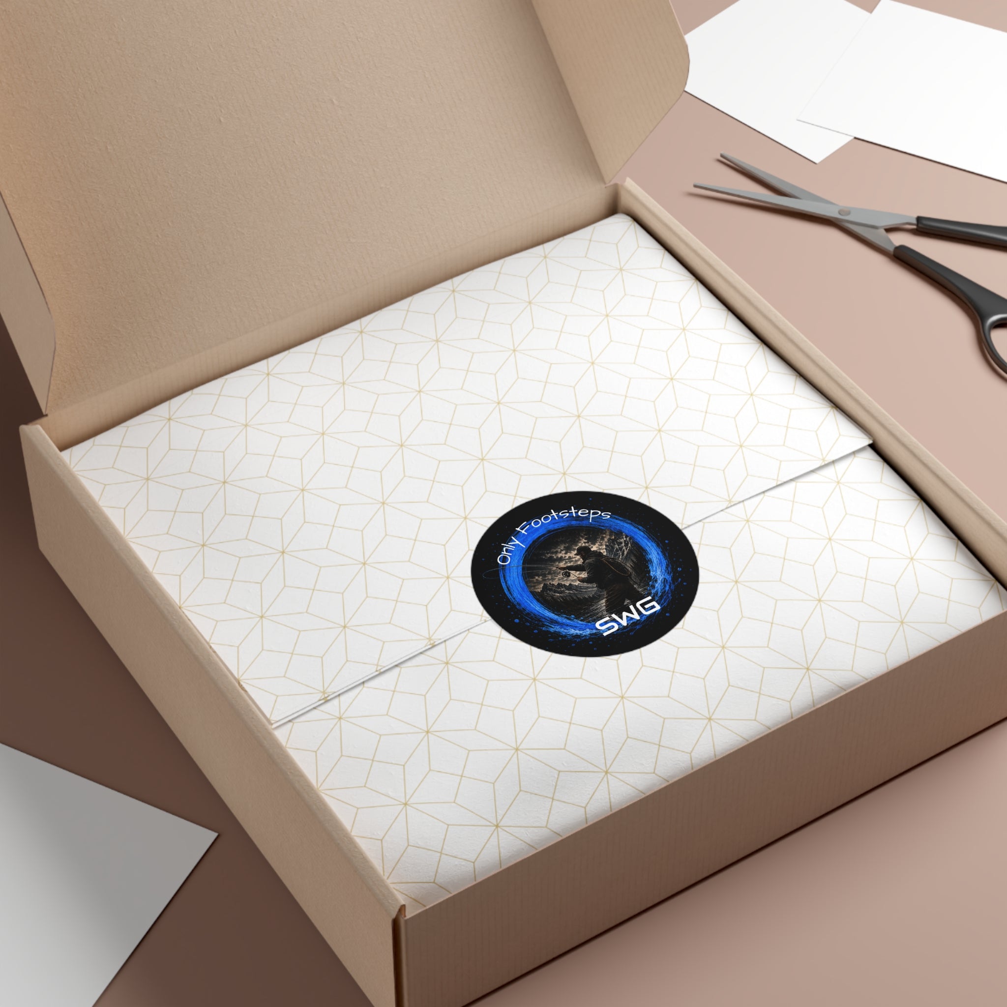Open Ensō Fly Fishing Sticker | Pescador