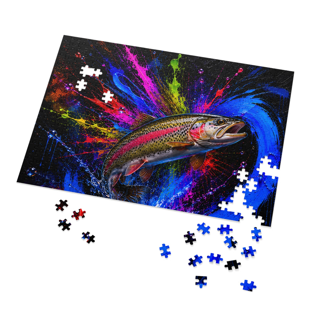 Rainbow Trout Jigsaw Puzzle | Trucha — Trout Series | Pescador Collection