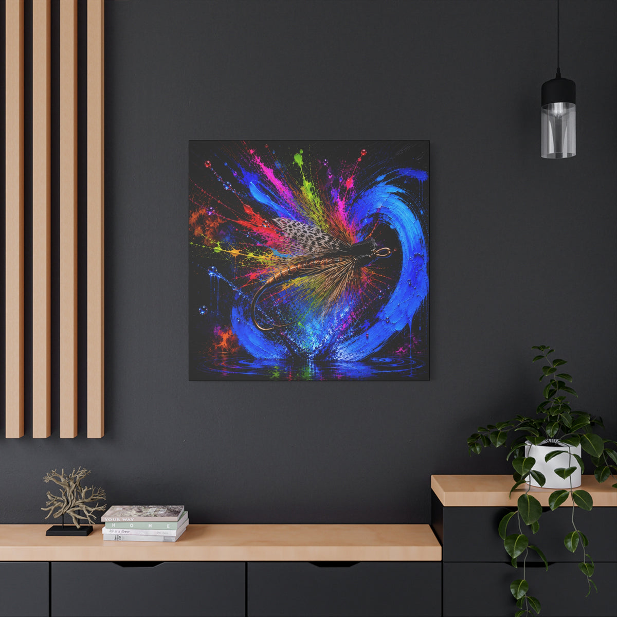 Rogue Stonefly Canvas | Mosca de Piedra — Stonefly | Pescador