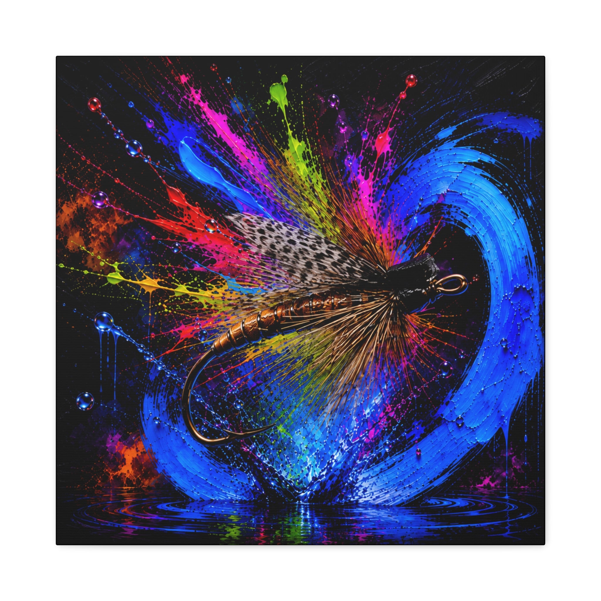 Rogue Stonefly Canvas | Mosca de Piedra — Stonefly | Pescador