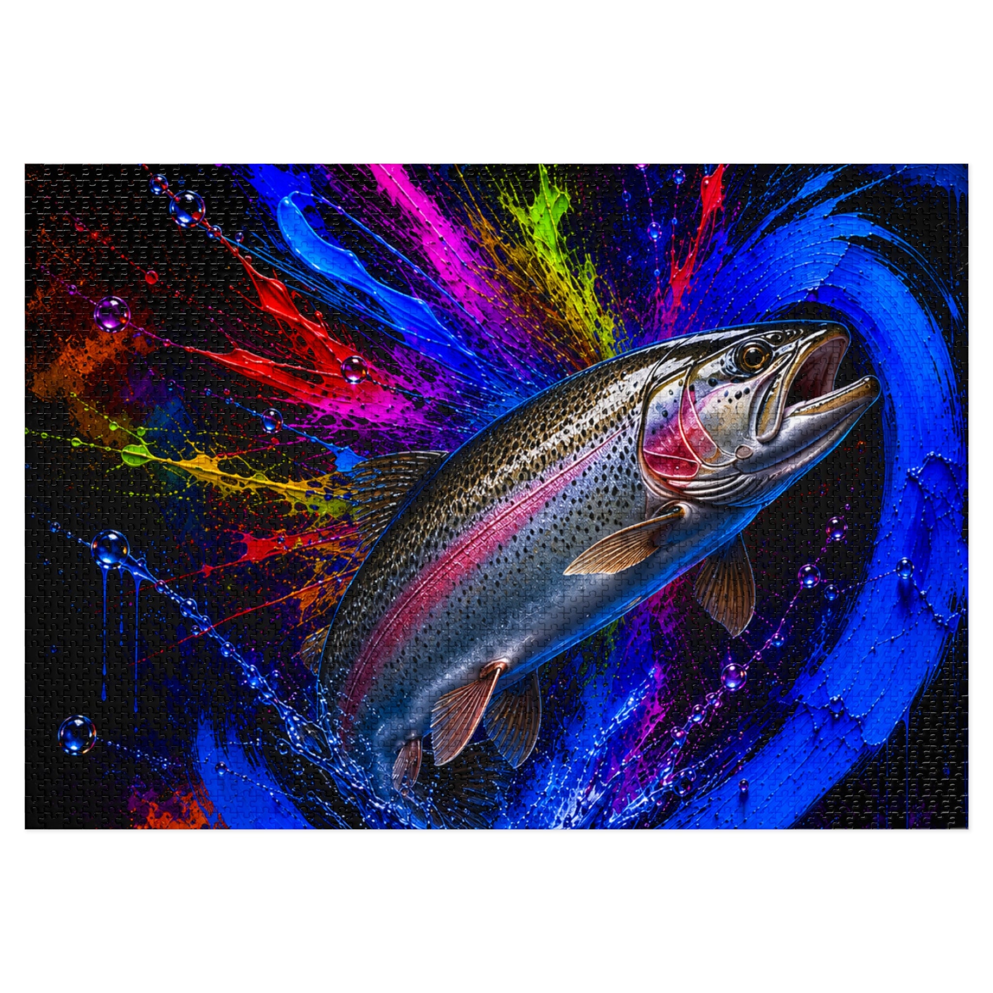 Steelhead Jigsaw Puzzle | Trucha — Trout Series | Pescador Collection