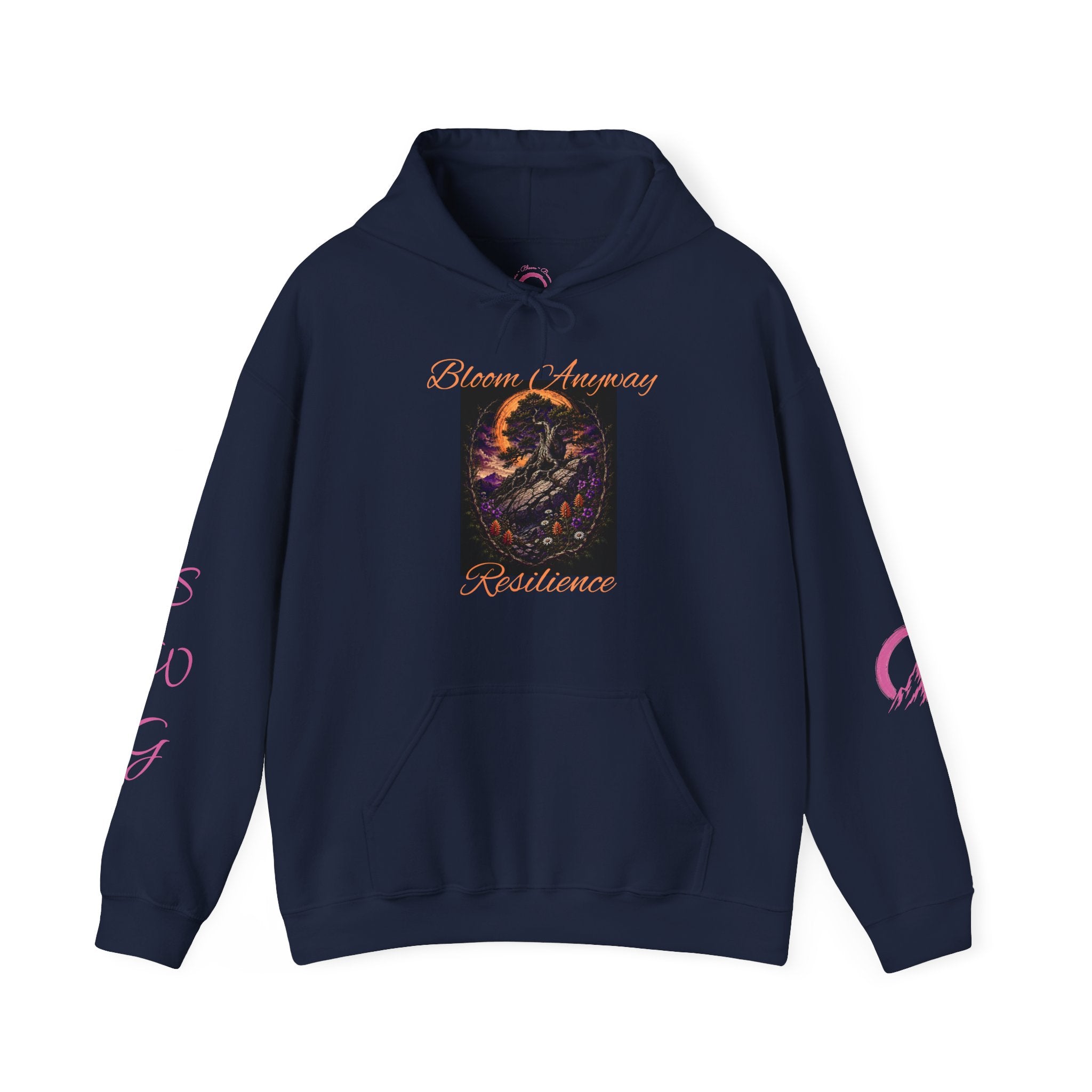 Resilience Hoodie | Nightshade | Wild Bloom