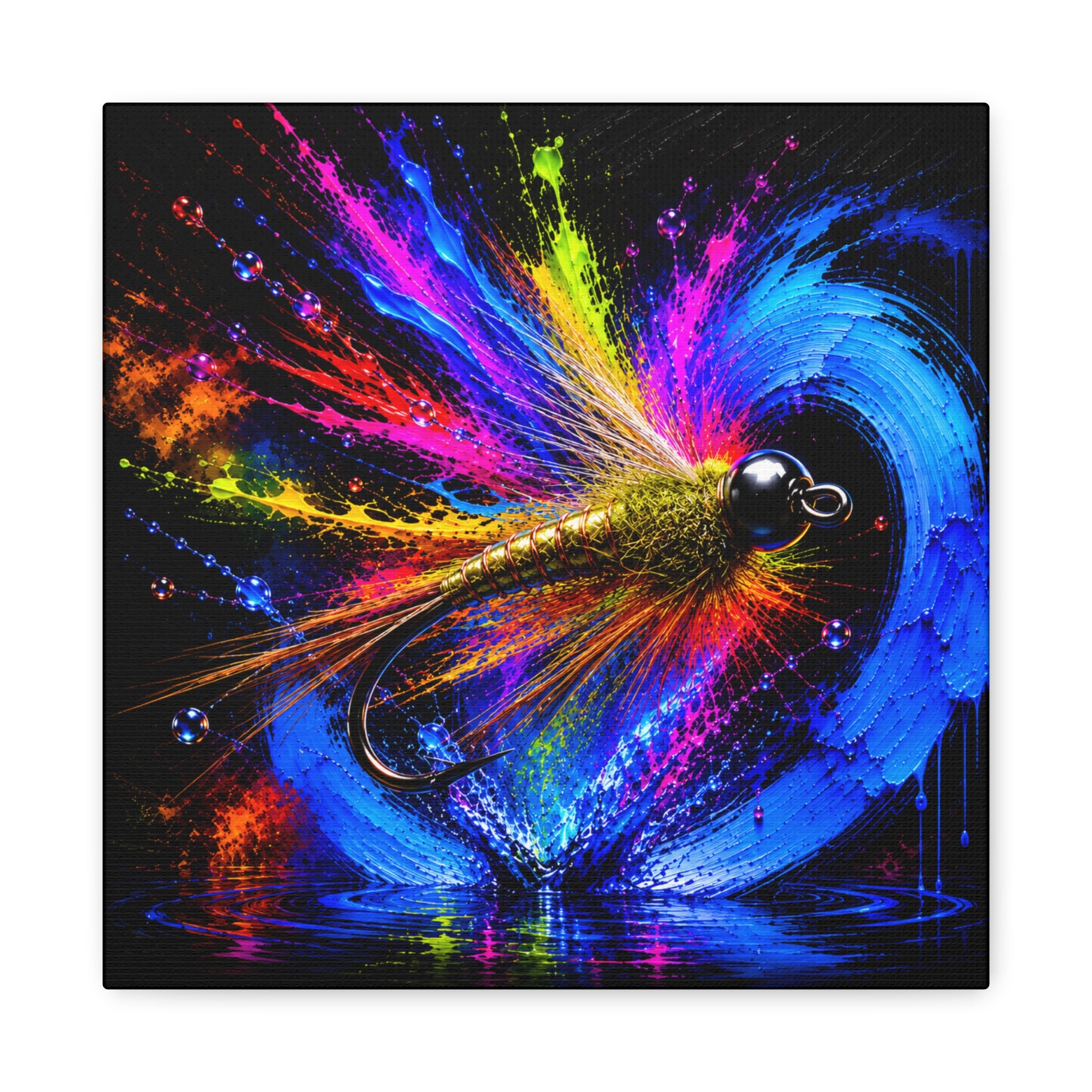 Gold Ribbed Hare's Ear Canvas | Ninfa — Nymph | Pescador