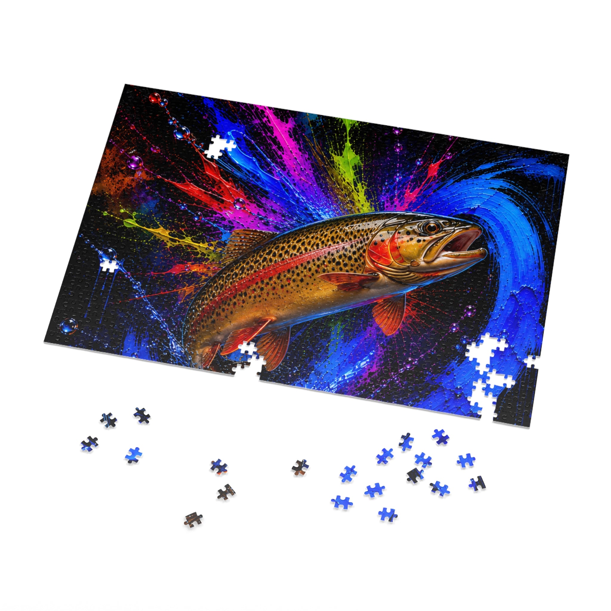 Coastal Cutthroat Trout Jigsaw Puzzle | Trucha — Trout Series | Pescador Collection