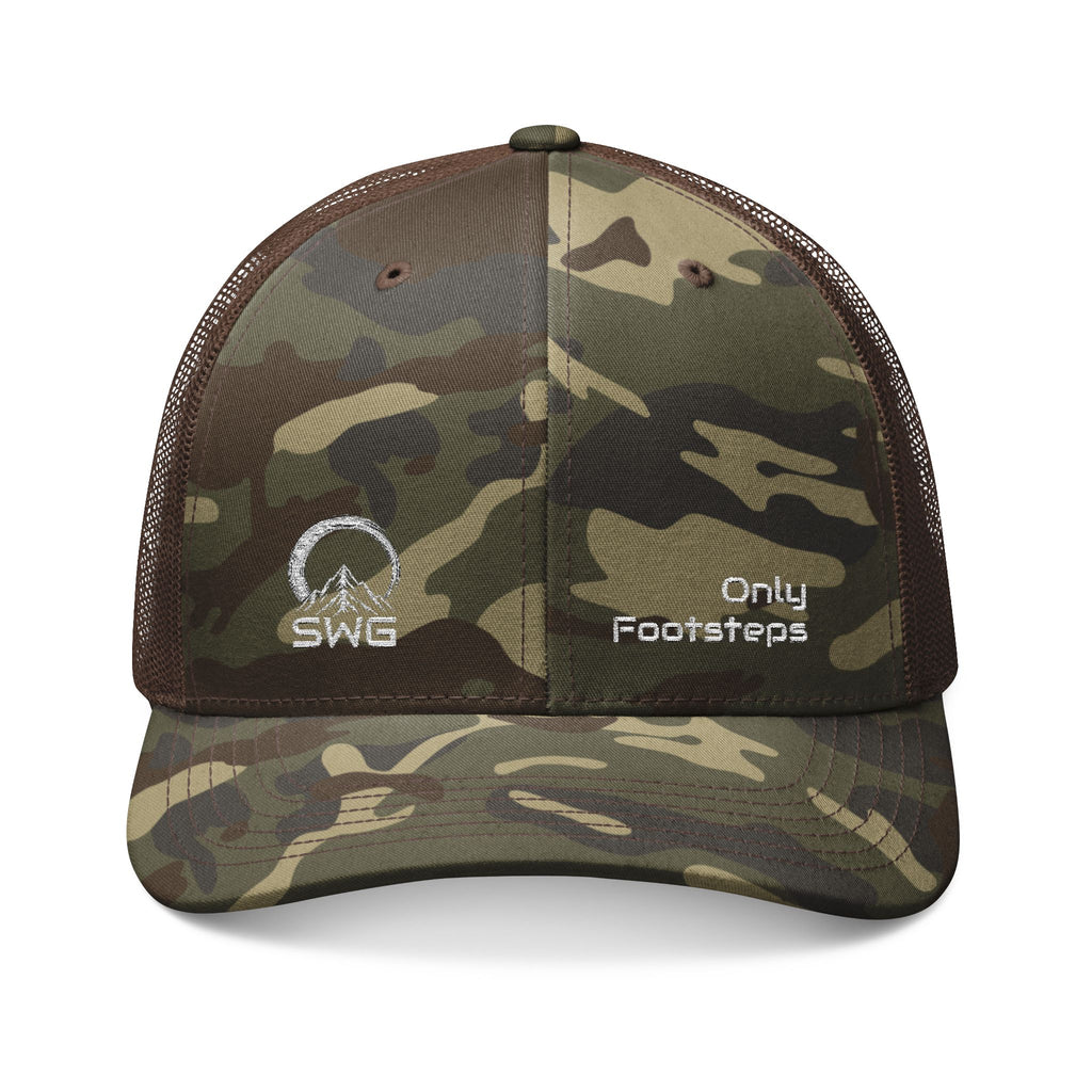 Open Ensō Logo WHT - Camo Hat
