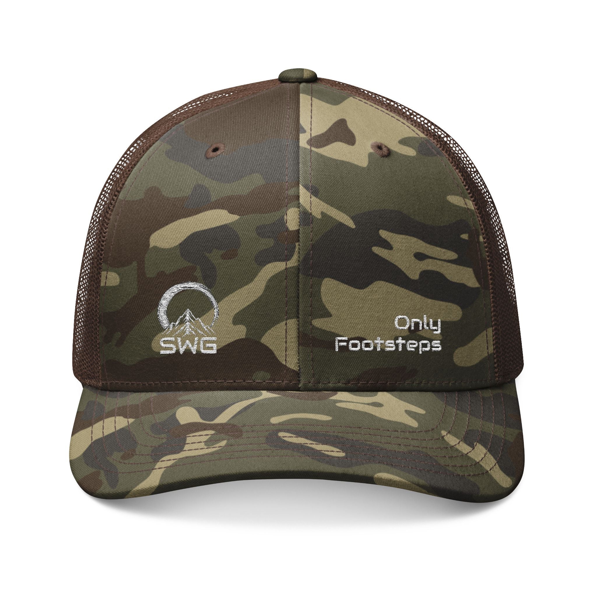 Open Ensō Logo WHT - Camo Hat