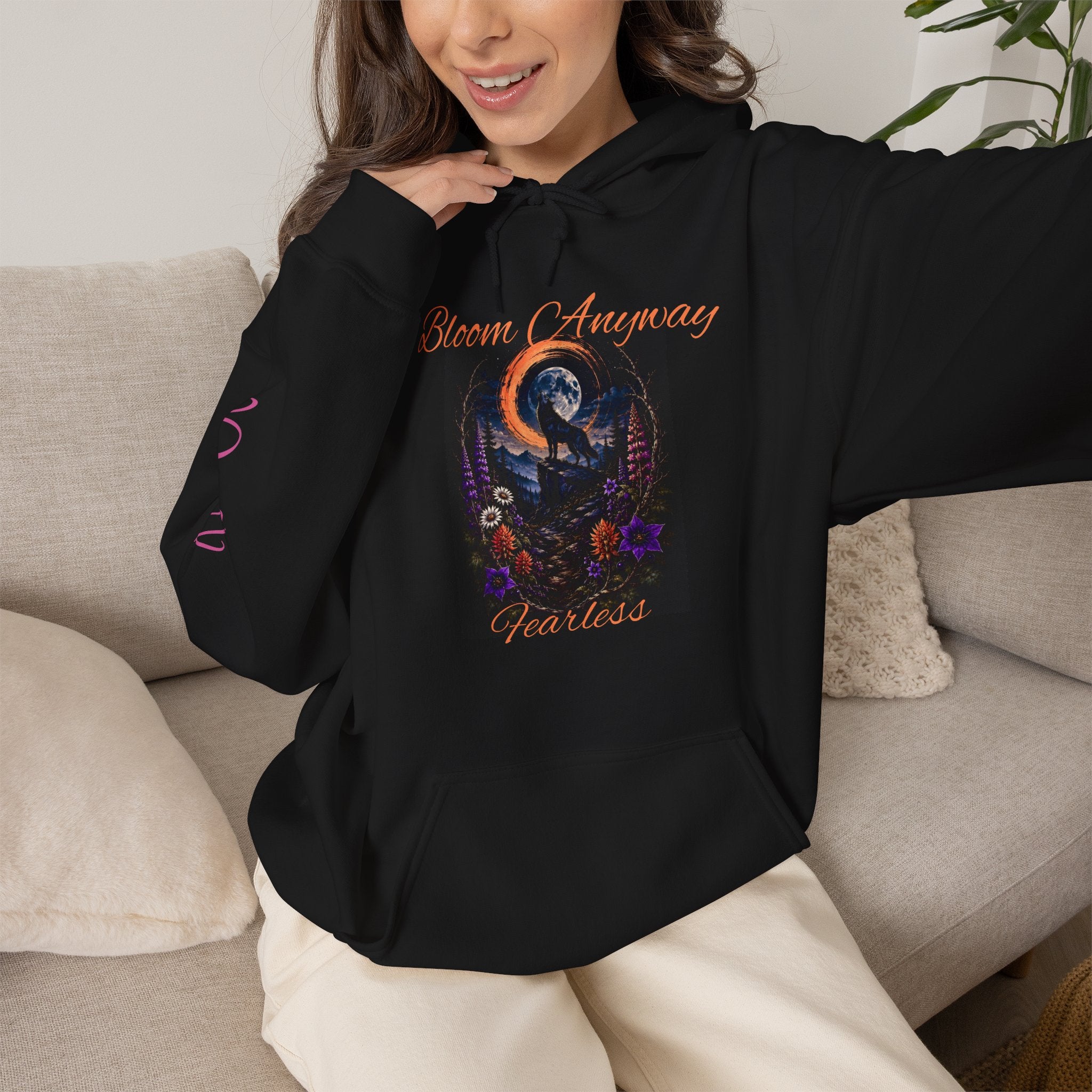 Fearless Hoodie | Nightshade | Wild Bloom