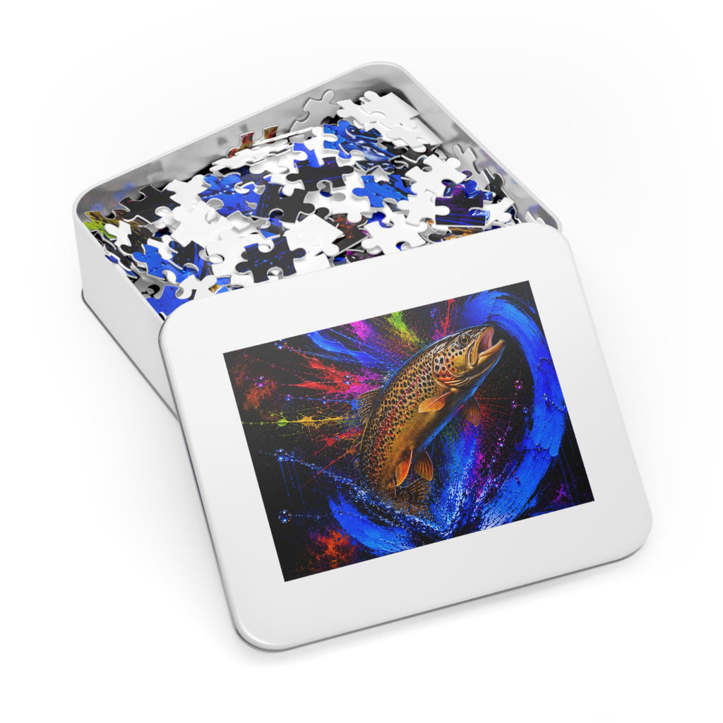 Brown Trout Jigsaw Puzzle | Trucha — Trout Series | Pescador Collection
